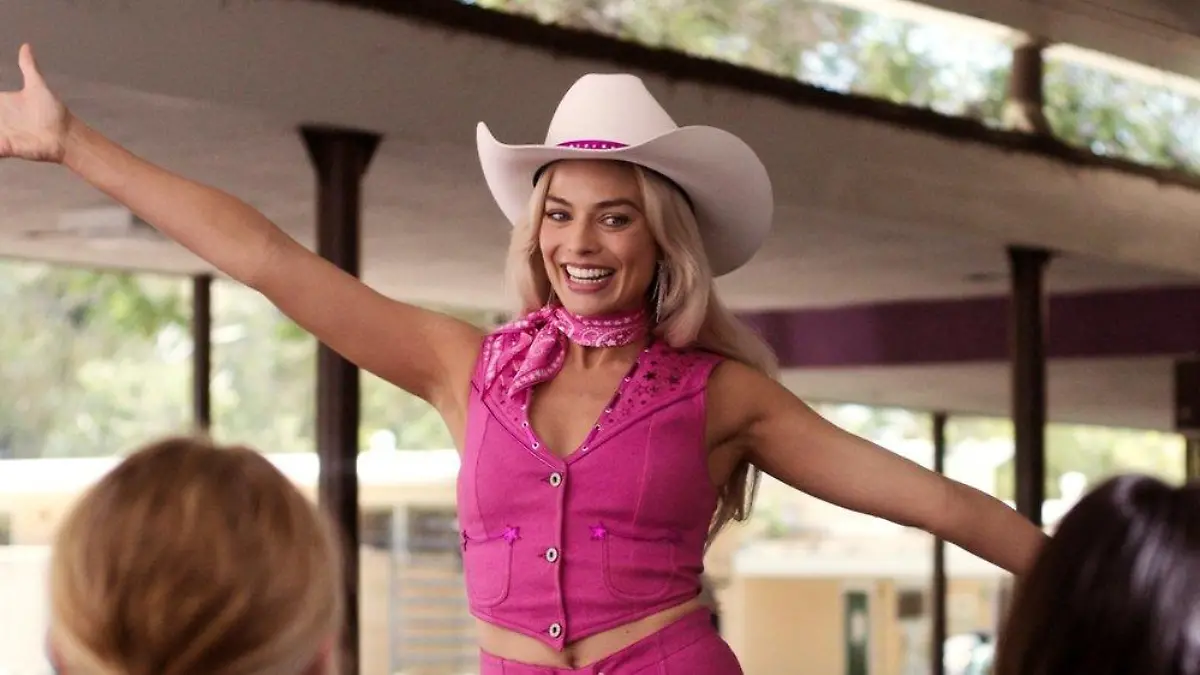 Margot Robbie als Barbie in dem gleichnamigen Blockbuster-Film.