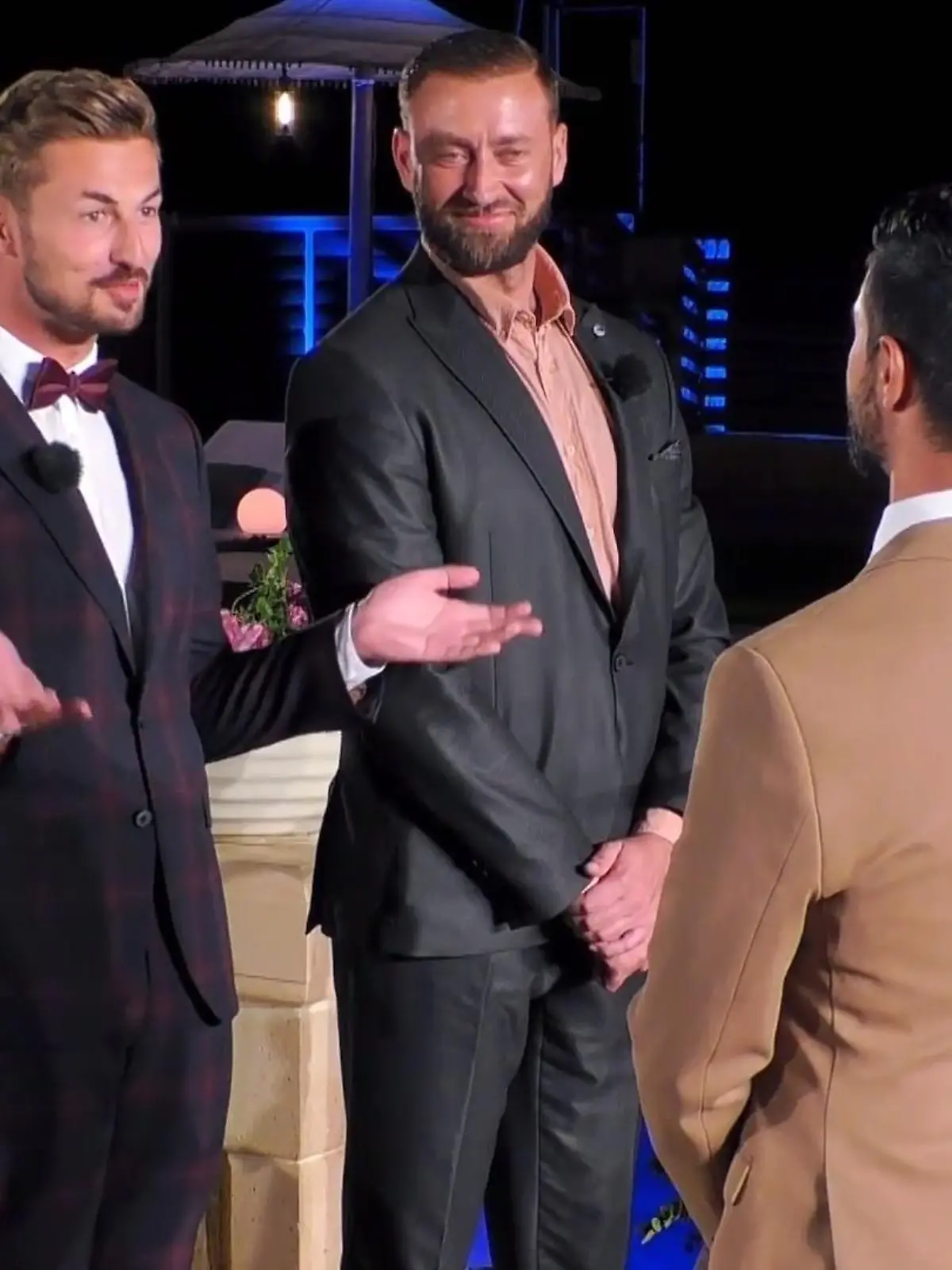 Nicolas Puschmann, Kiril und Martin in der 5. Folge von "Prince Charming" 2019.