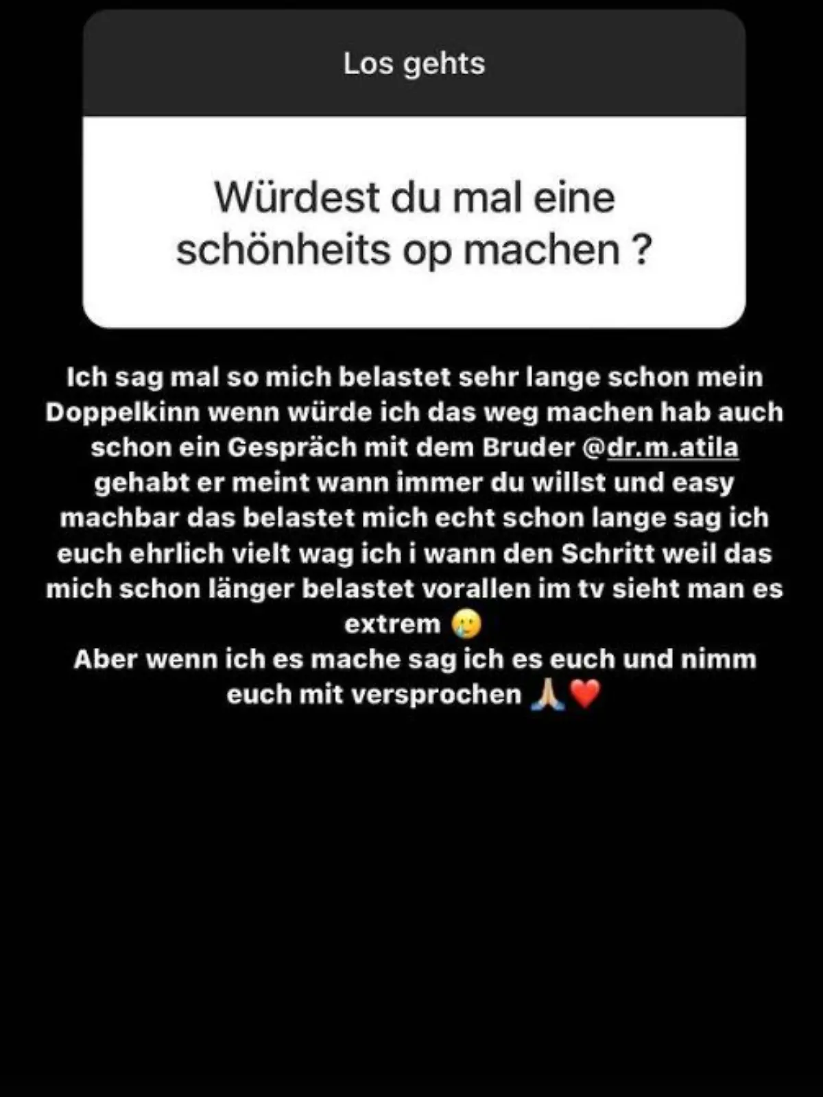 So formuliert Pietro Lombardi sein Anliegen auf Instagram
