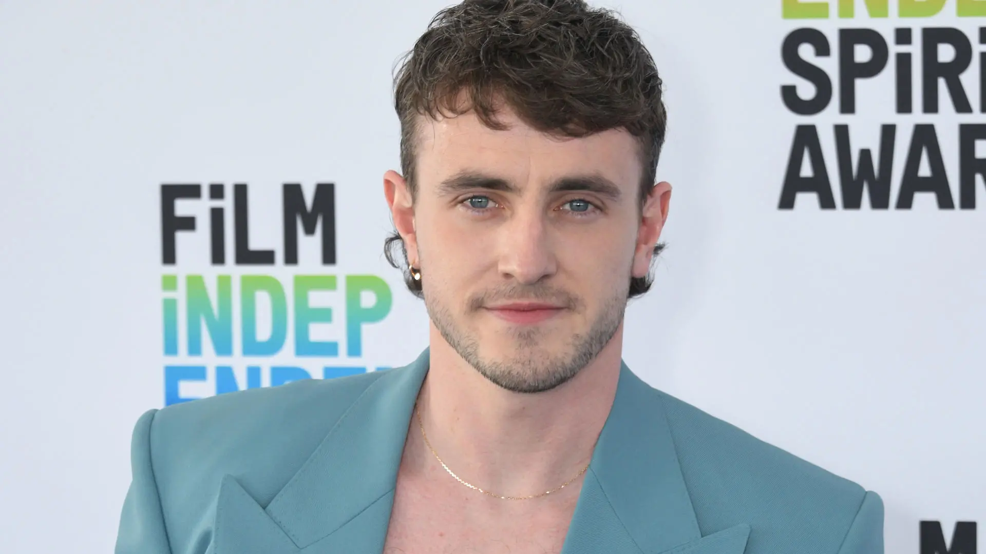 PAUL MESCAL arrives at the 2023 Film Independent Spirit Awards in Santa Monica, California (Credit Image: © Charlie Steffens/ZUMA Press Wire)