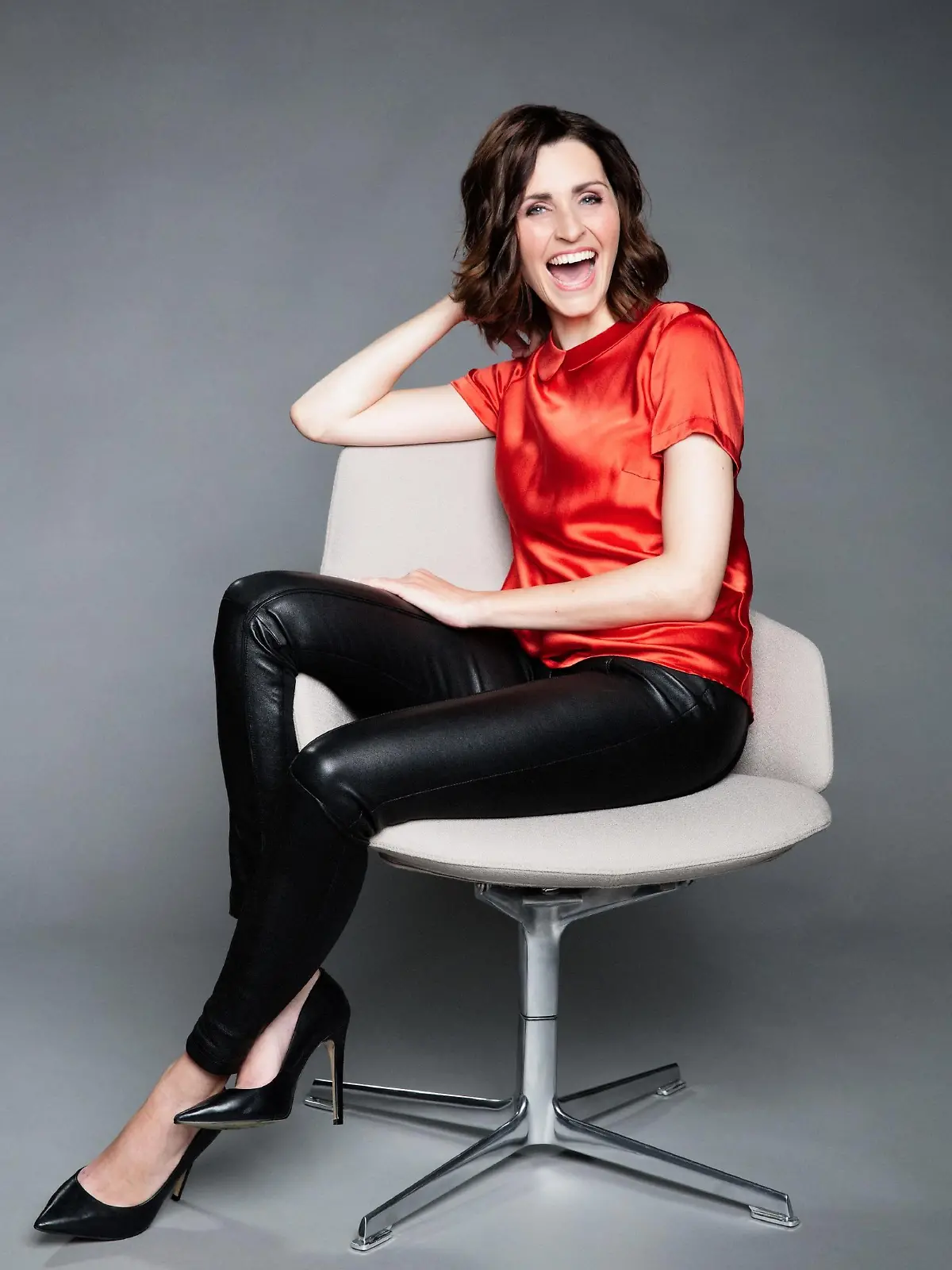 Moderatorin Bella Lesnik