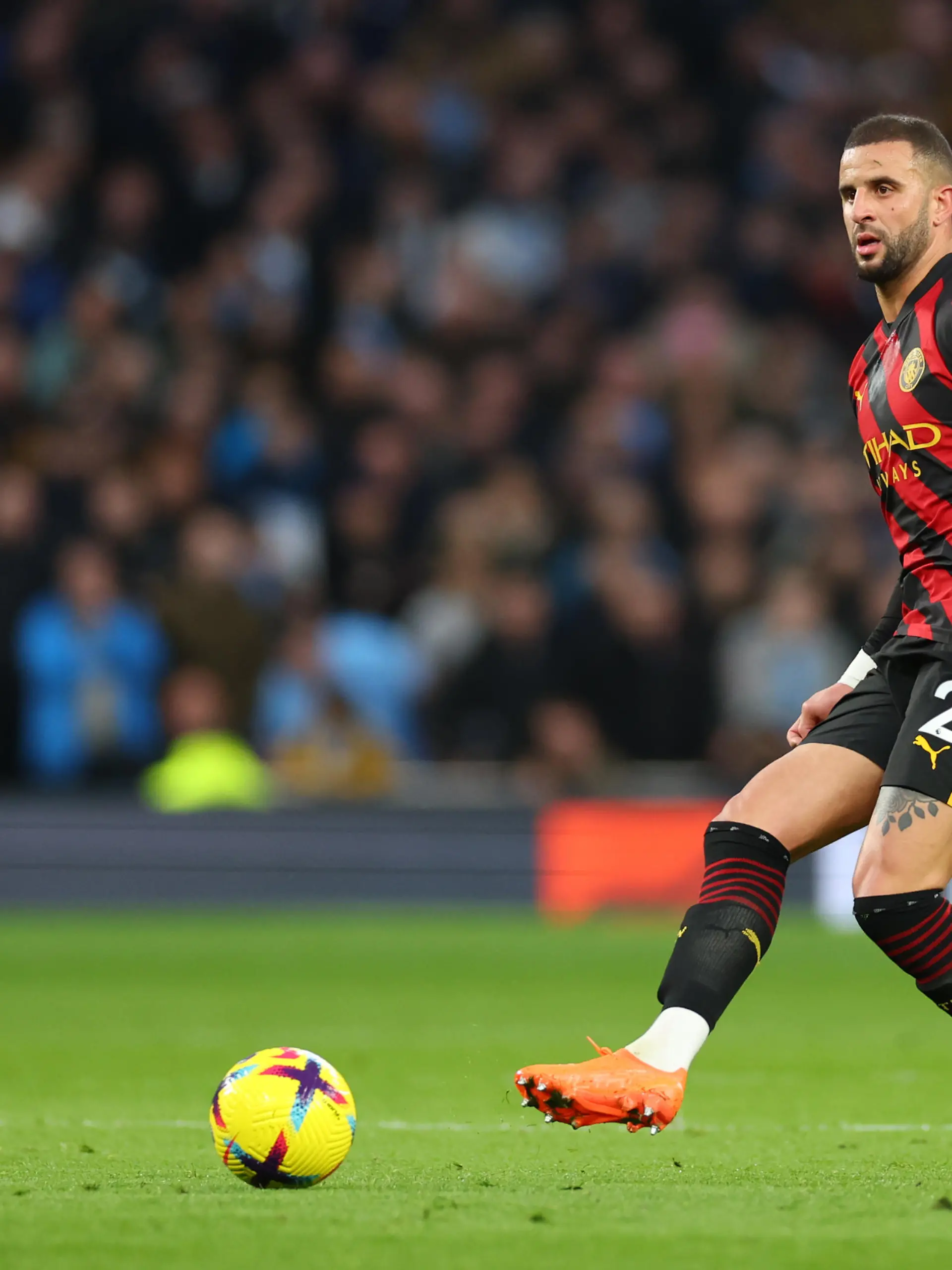 5th February 2023; Tottenham Hotspur Stadium, London, England; Premier League Football, Tottenham Hotspur versus Manchester City; Kyle Walker of Manchester City / action press