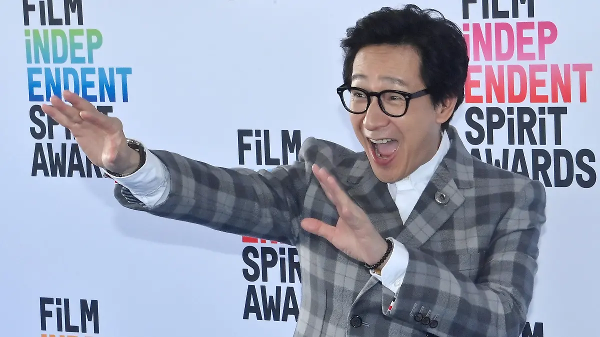 Ke Huy Quan attends the 38th annual Film Independent Spirit Awards in Santa Monica, California on Saturday, March 4, 2023. Photo by Jim Ruymen/UPI Photo via Newscom picture alliance