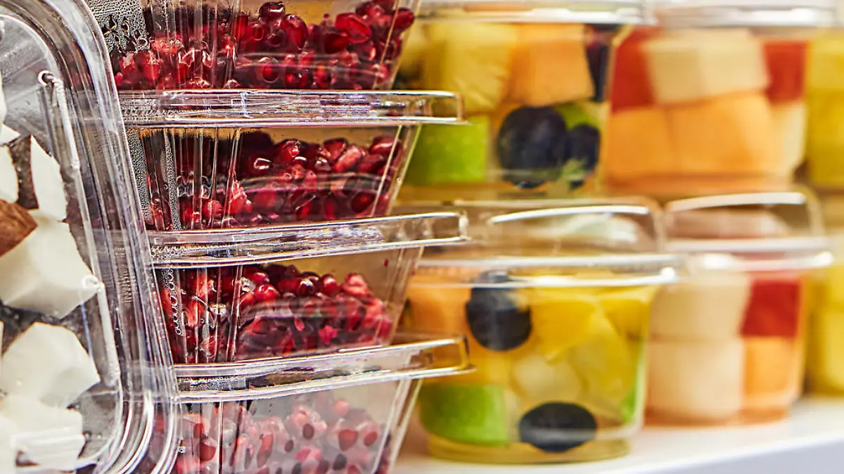 Abgepackte Obstsalate