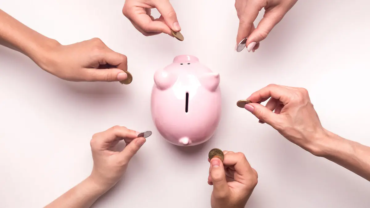 Familie spart Geld