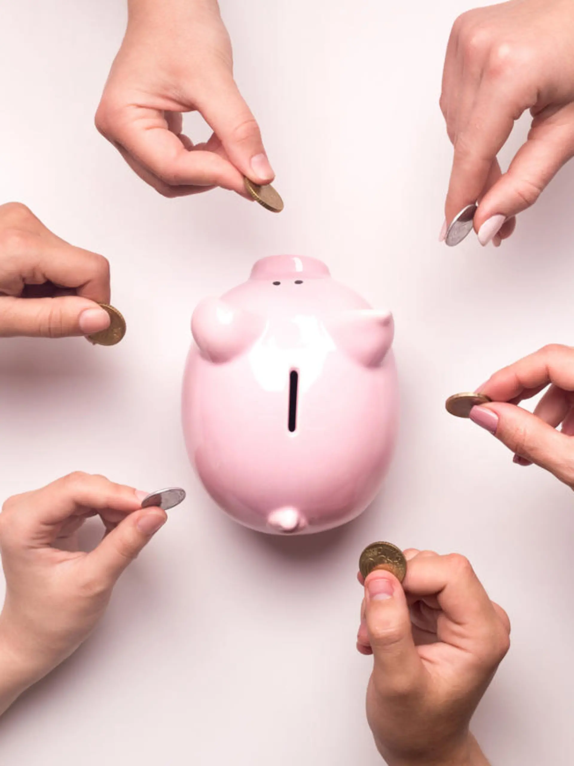 Familie spart Geld