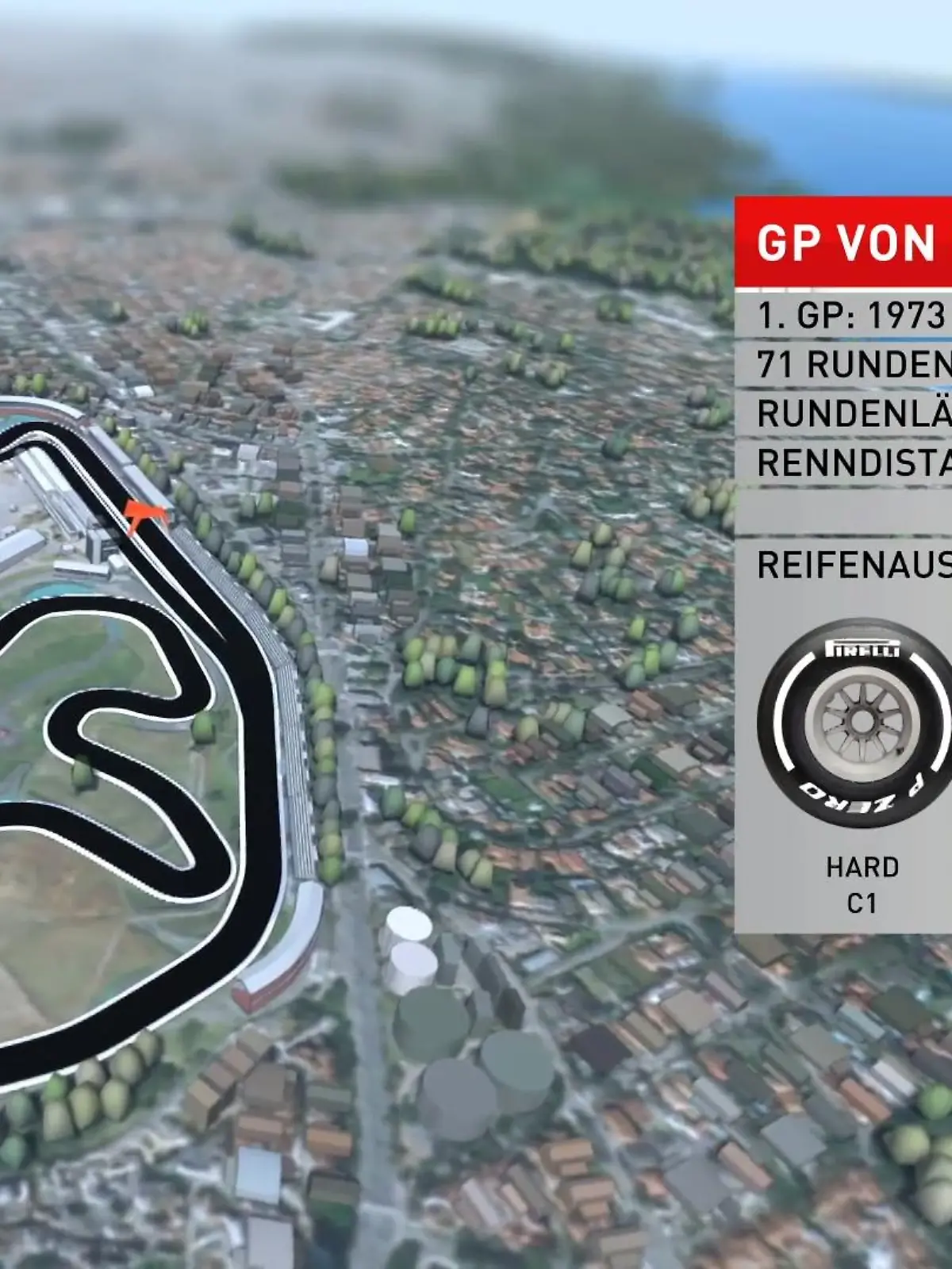 Bild zu: "Brasilien-GP im Birdview: Im Senna-S wird's eng"
