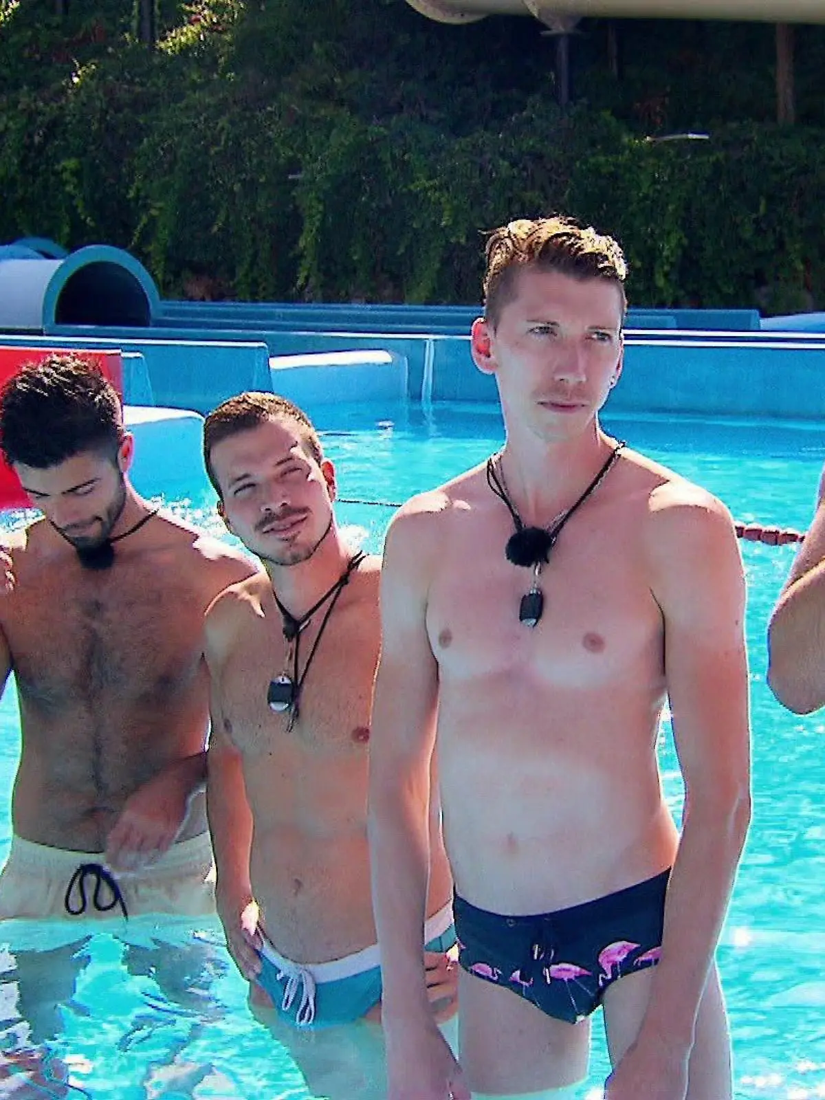 Pascal, Martin, Manuel, Marco und Antonio beim Gruppen-Date - doch warum gucken eigentliche alle nur auf den Prince?