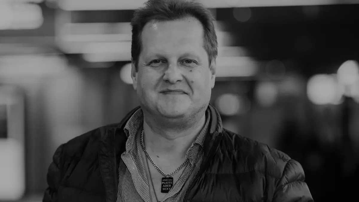 Jens Büchner auf einem Foto am 13. Januar 2017 am Flughafen in Frankfurt am Main.
