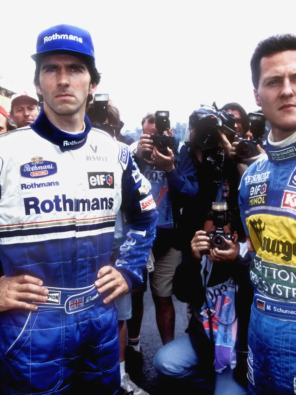 Michael Schumacher Damon Hill 1994