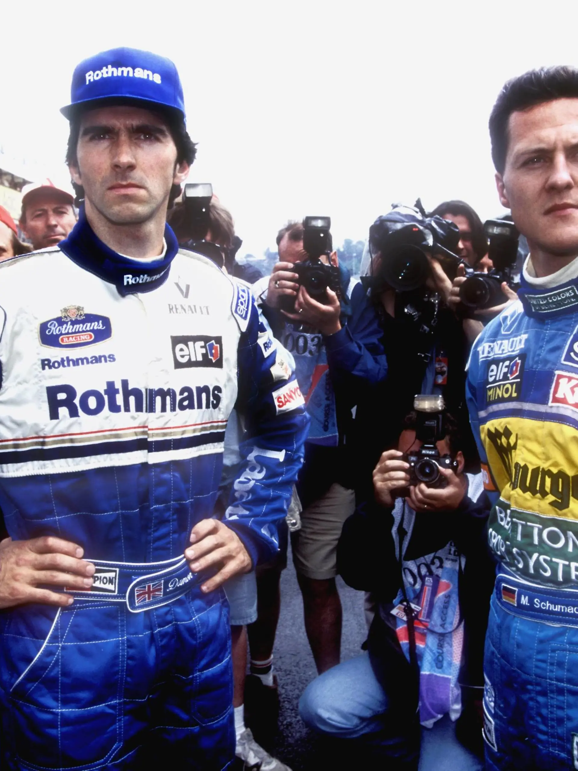 Michael Schumacher Damon Hill 1994