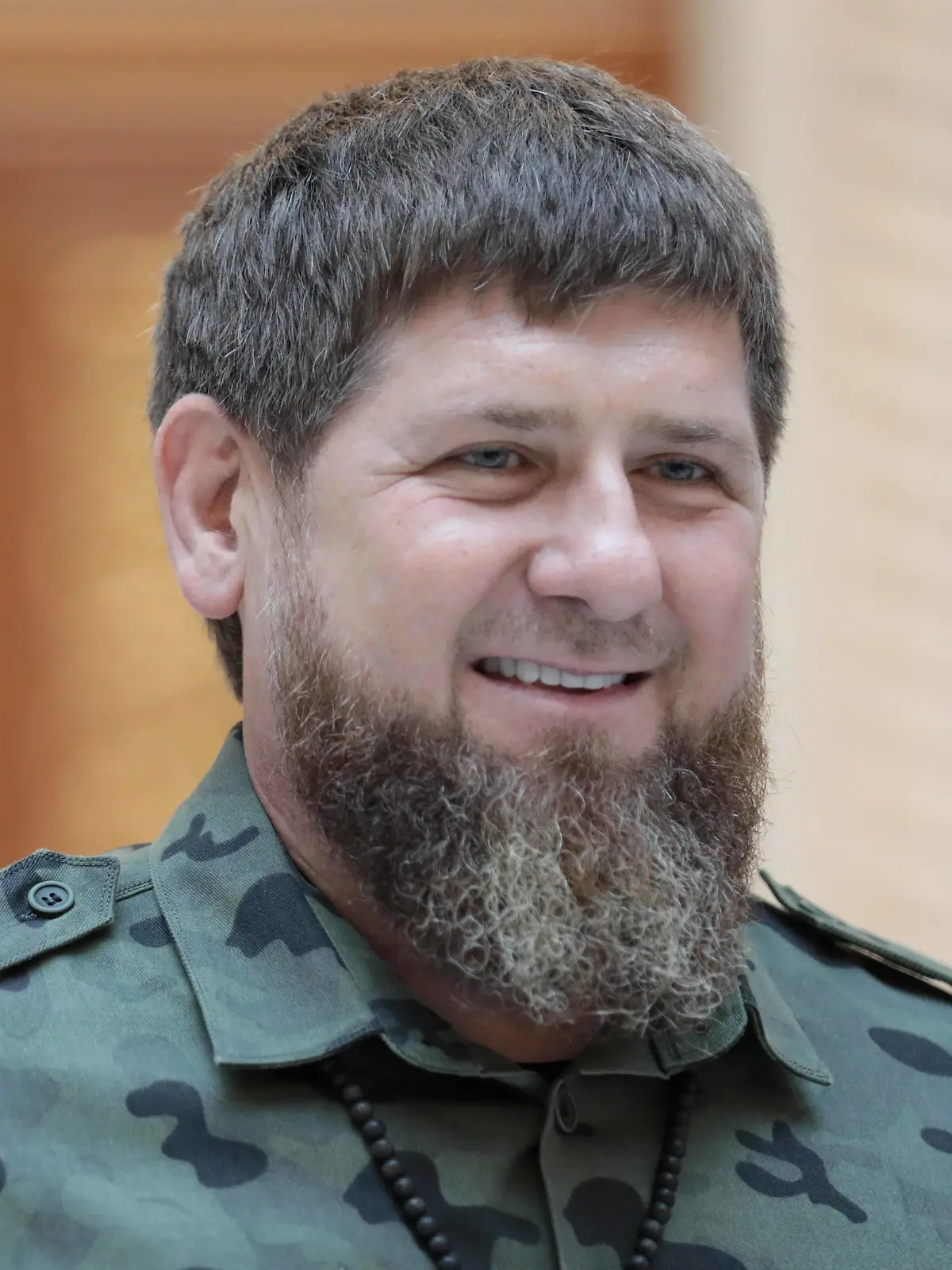  GROZNY, RUSSIA - SEPTEMBER 22, 2021: Chechen leader Ramzan Kadyrov attends a ceremony to present government awards to officers of the Chechen branch of the Russian Federal National Guard Service Rosgvardia. Yelena Afonina/TASS PUBLICATIONxINxGERxAUTxONLY TS111822