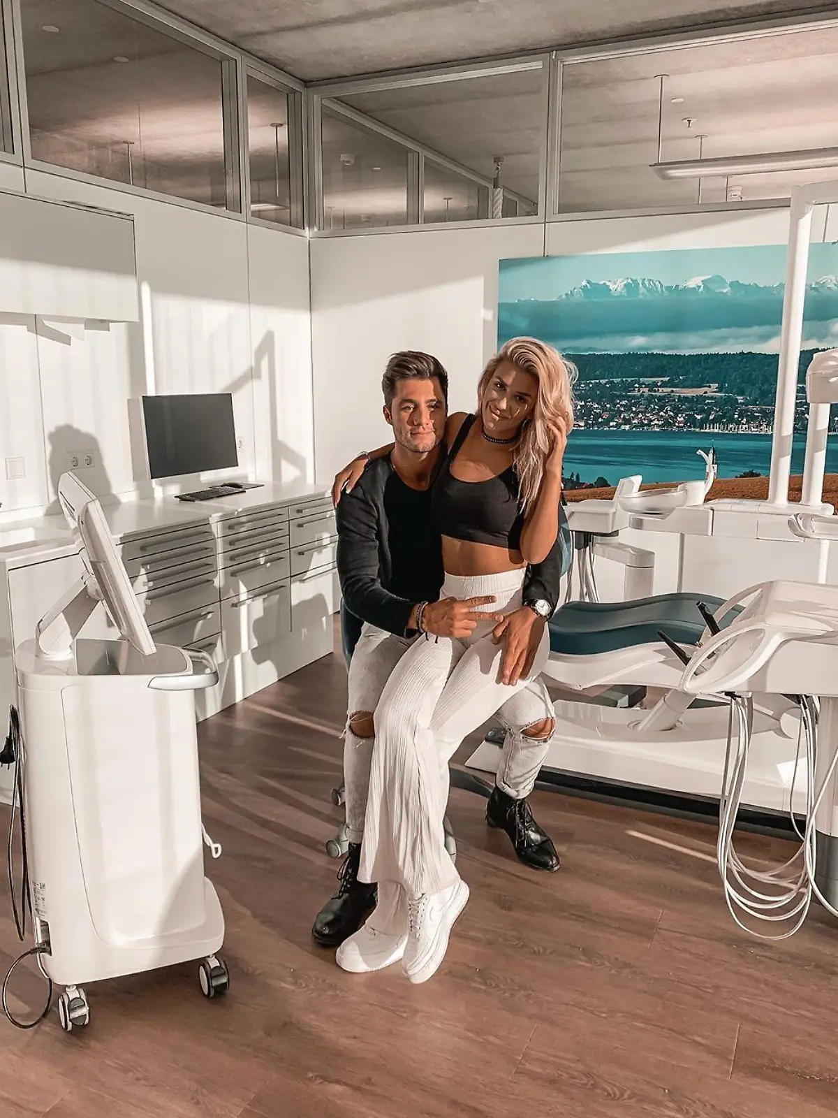 Dijana und Danilo posierten zusammen auf Instagram