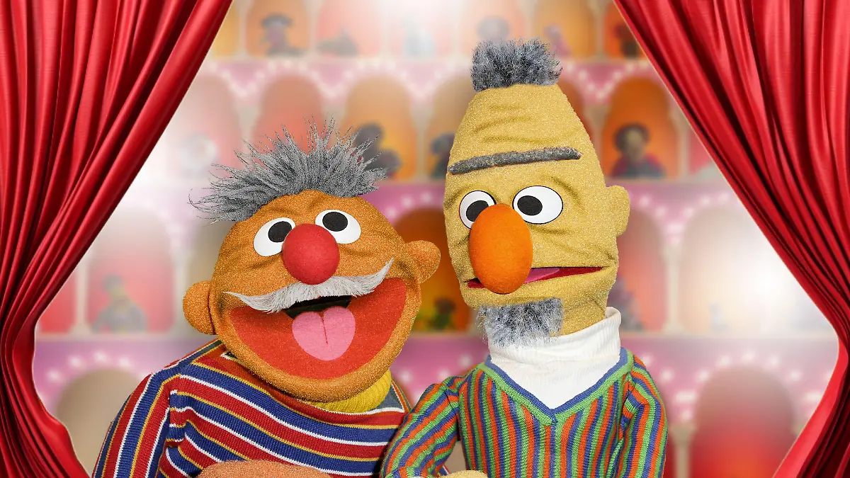 Ernie und Bert alt