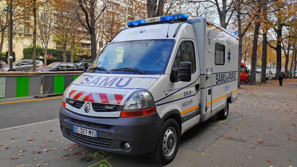 Rettungswagen im Einsatz
