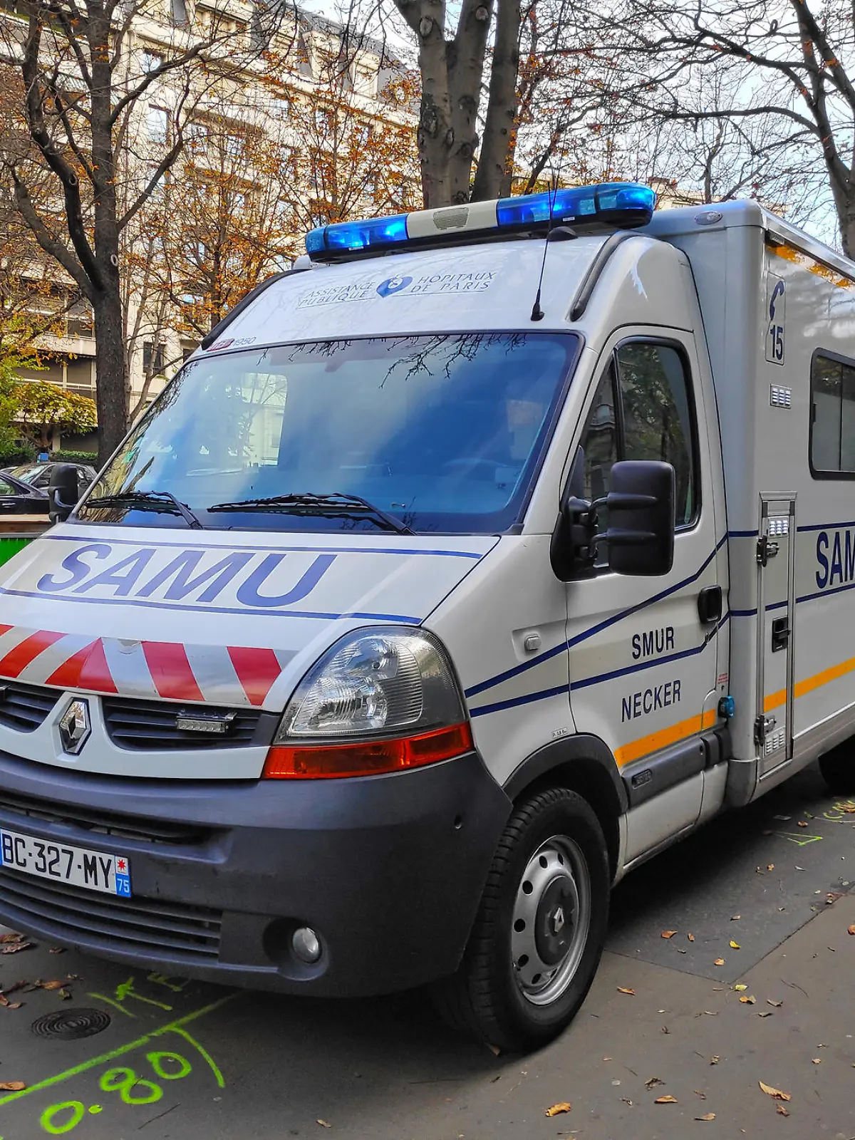 Rettungswagen im Einsatz
