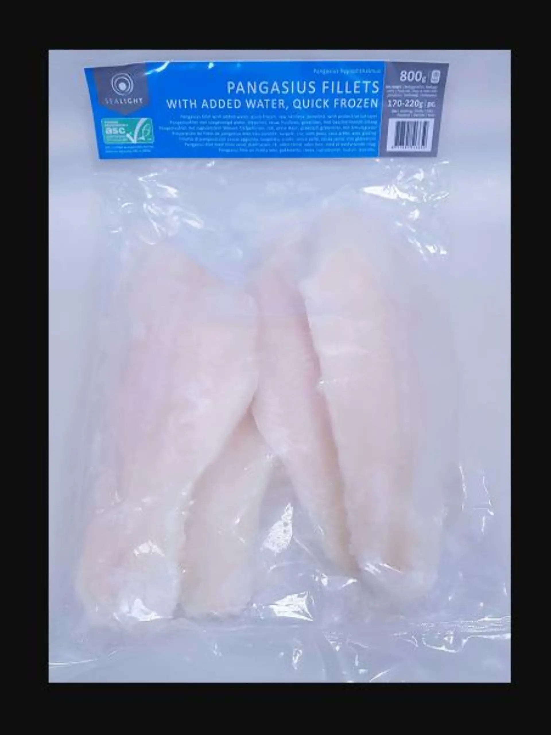Lebensmittelrückruf von Tiefkühl-Pangasiusfilet "Sealight".