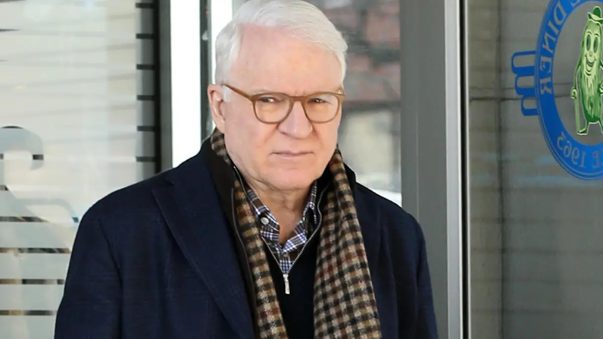 Steve Martin films at The Pickle Diner for 'Only Murders in the Building' in New York City
Pictured: Steve Martin
Ref: SPL5531758 210323 NON-EXCLUSIVE
Picture by: Christopher Peterson / SplashNews.com


World Rights, 
