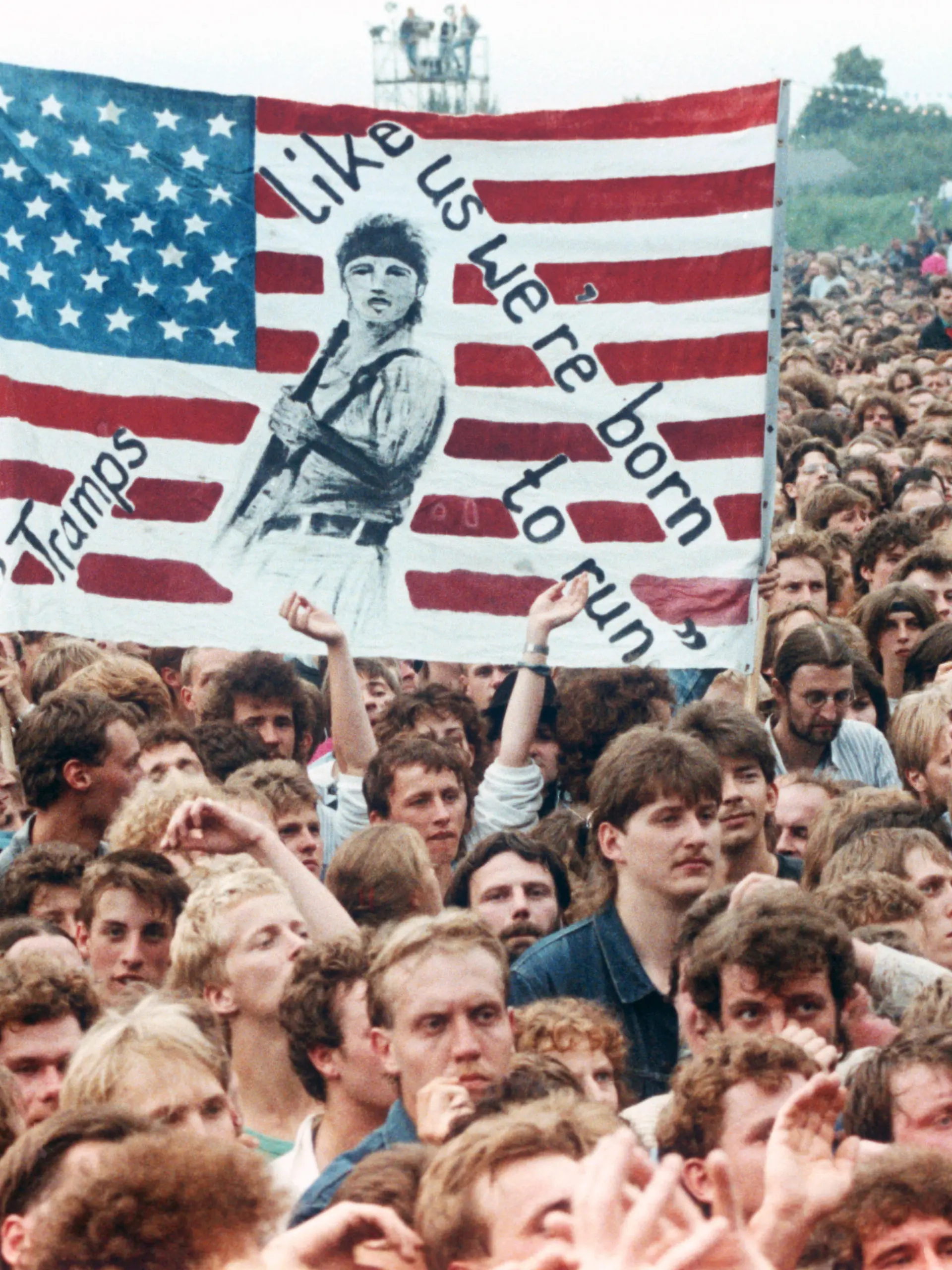 Bruce Springsteen Fans in Ostberlin