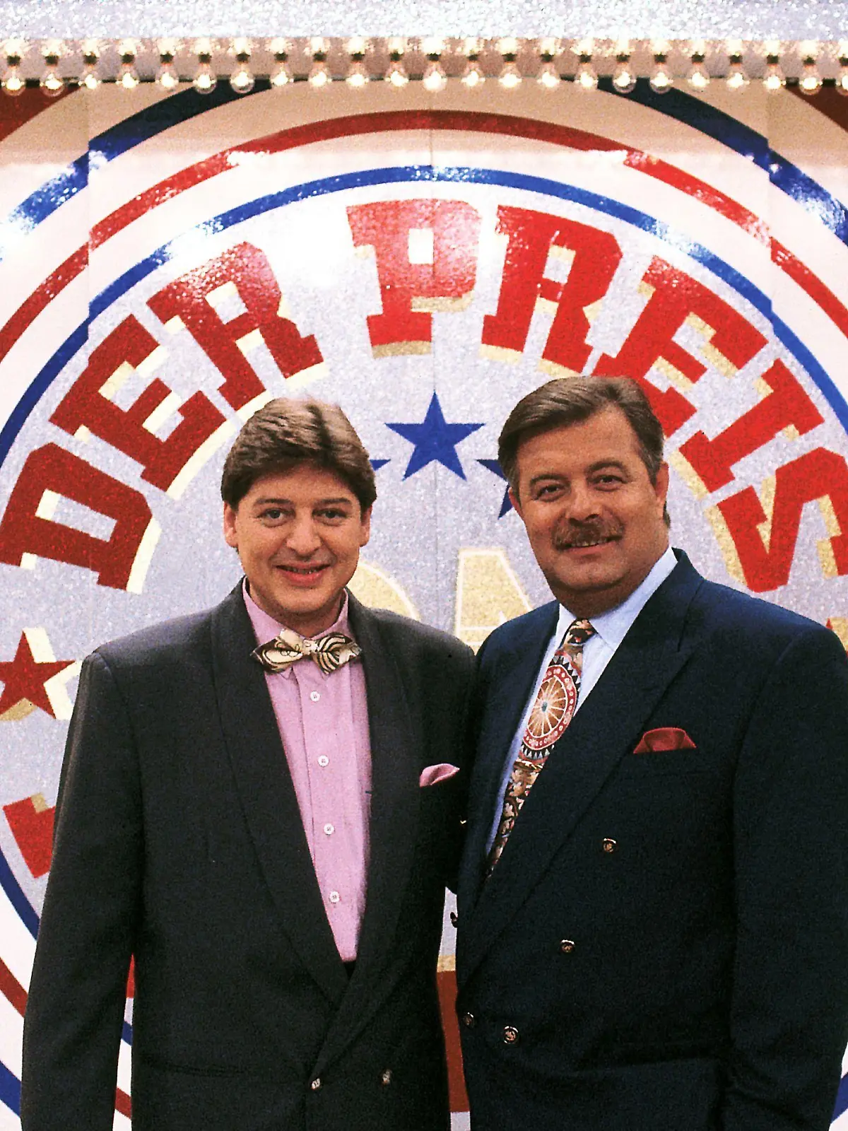 Der Preis ist heiß. Harry Wijnvoord und Walter Freiwald (li.)