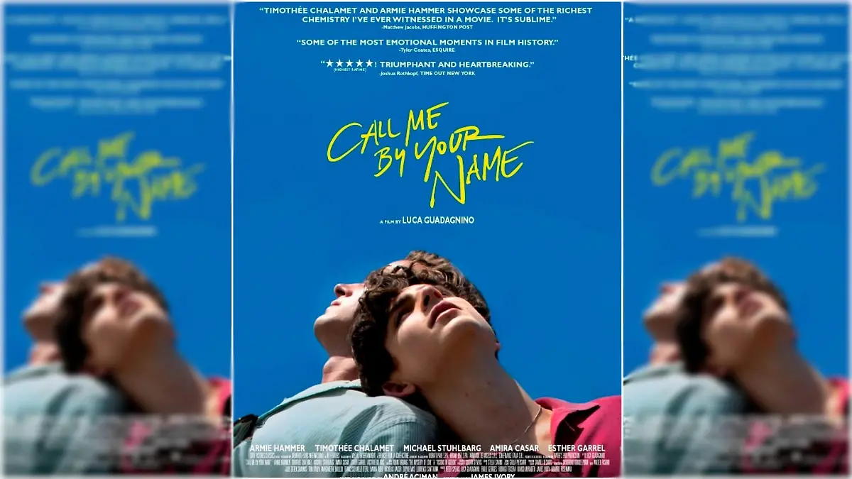 Filmplakat Call Me By Your Name
