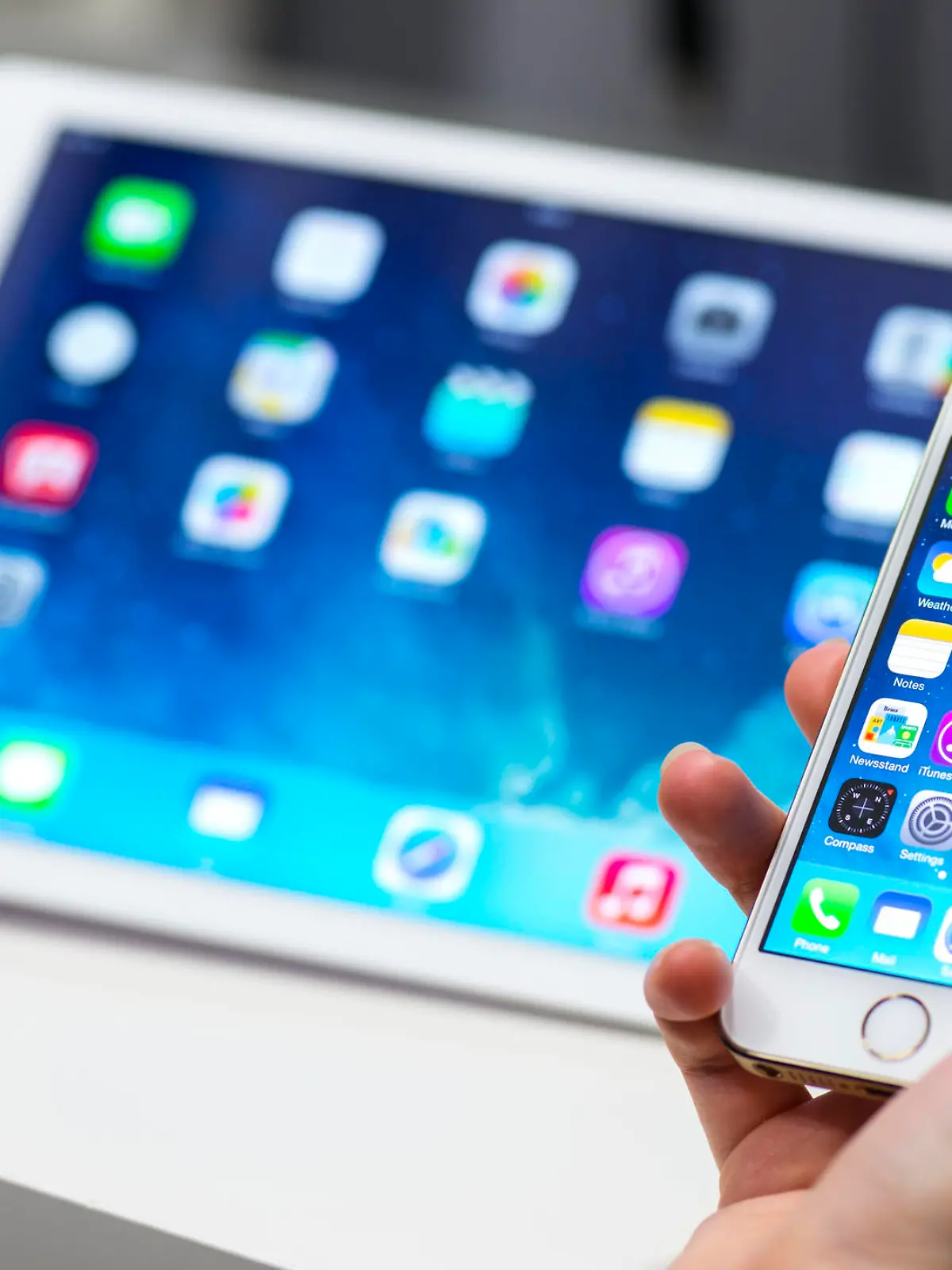 iPhone 5 mit iPad