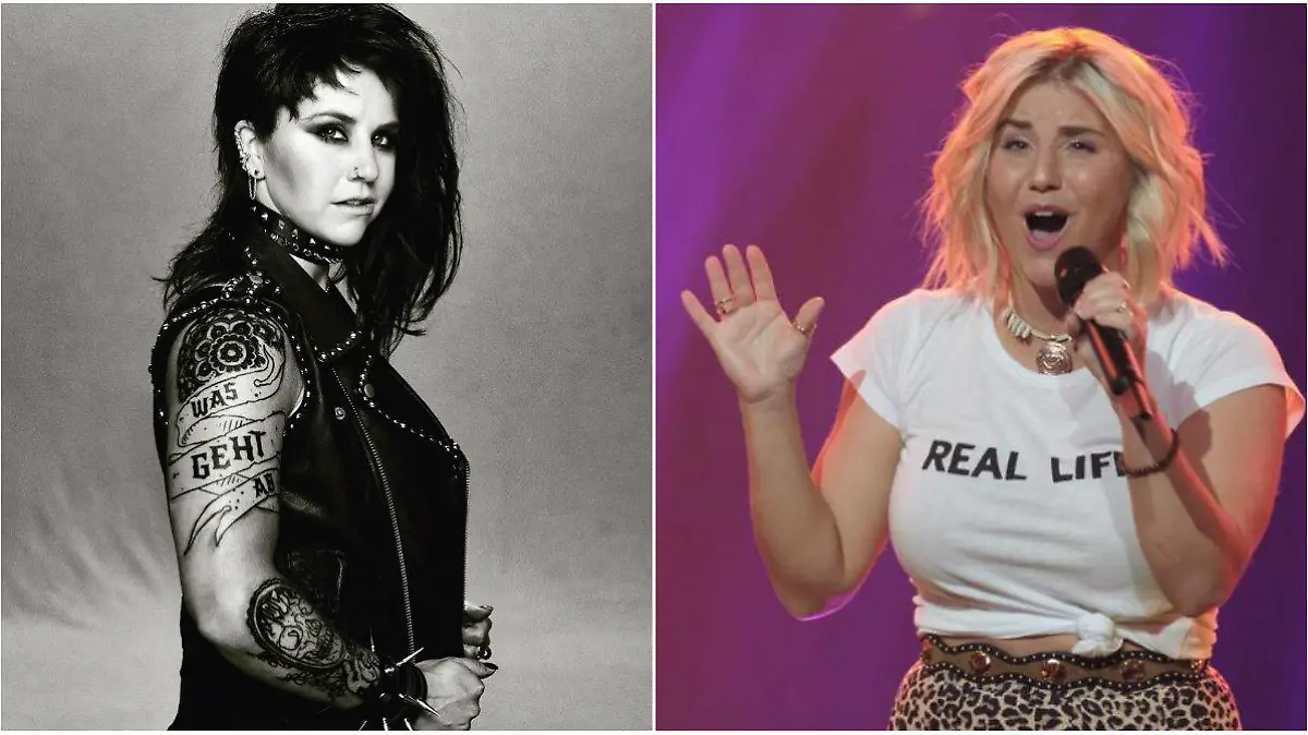 Beatrice Egli als Punkrockerin und im Alltags-Look, wie wir sie kennen