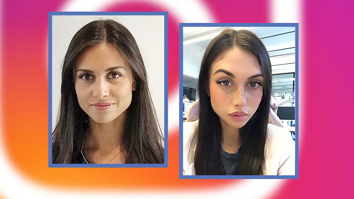 Große Veränderung mit einem Klick: Möglich wird das Dank Face-Filtern.