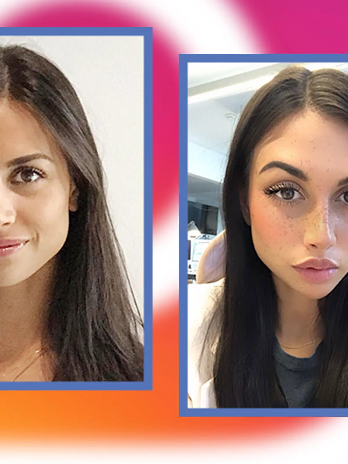 Große Veränderung mit einem Klick: Möglich wird das Dank Face-Filtern.