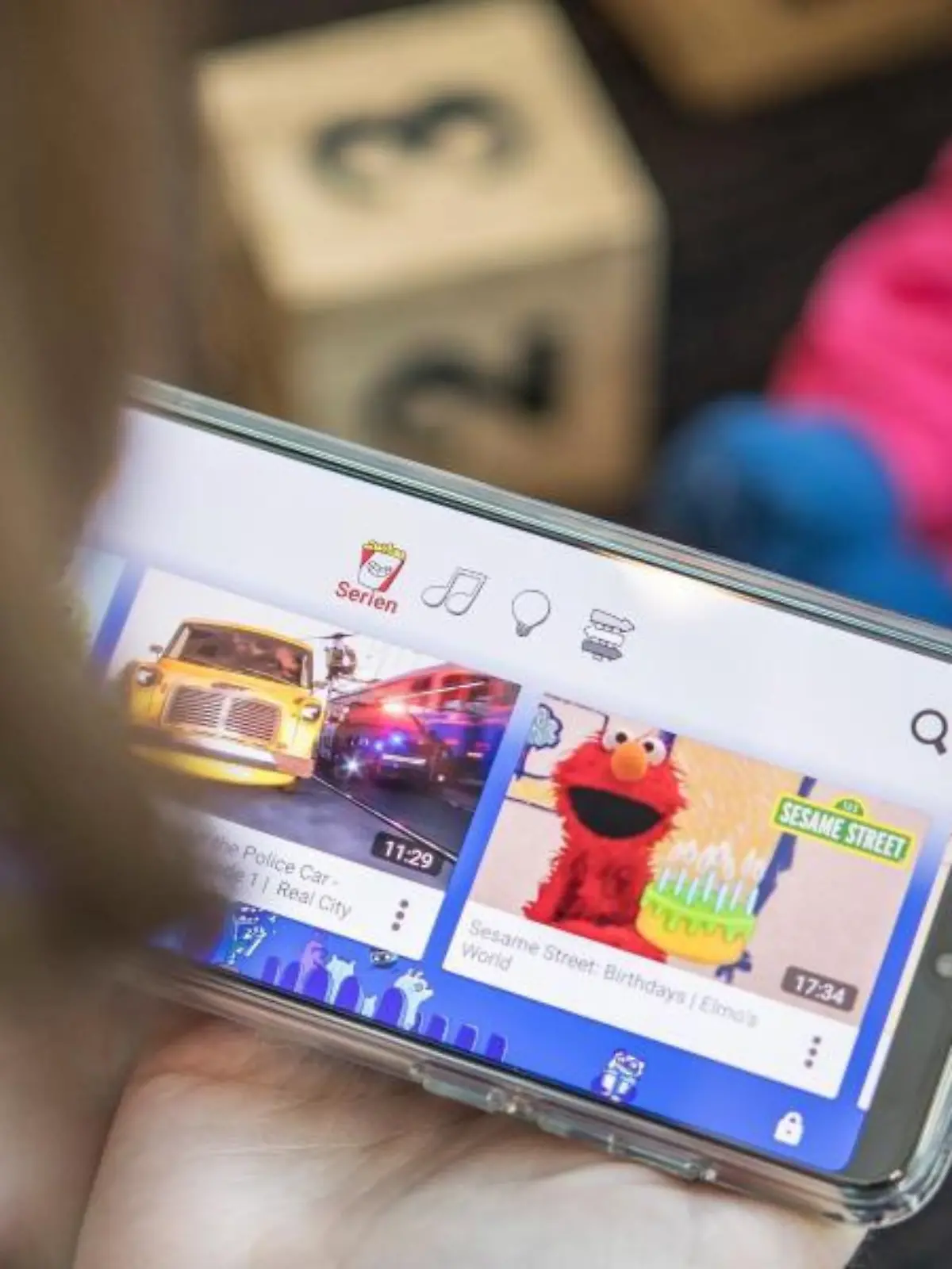 Videos sind beliebt bei Kindern