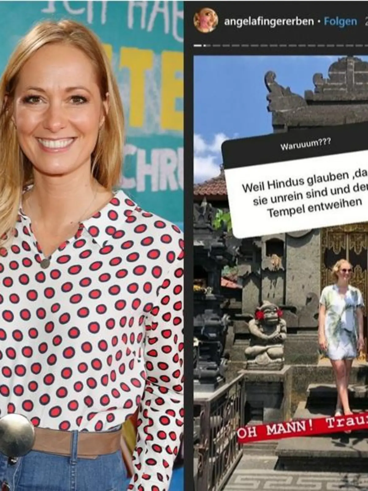 RTL-Moderatorin Angela Finger-Erben