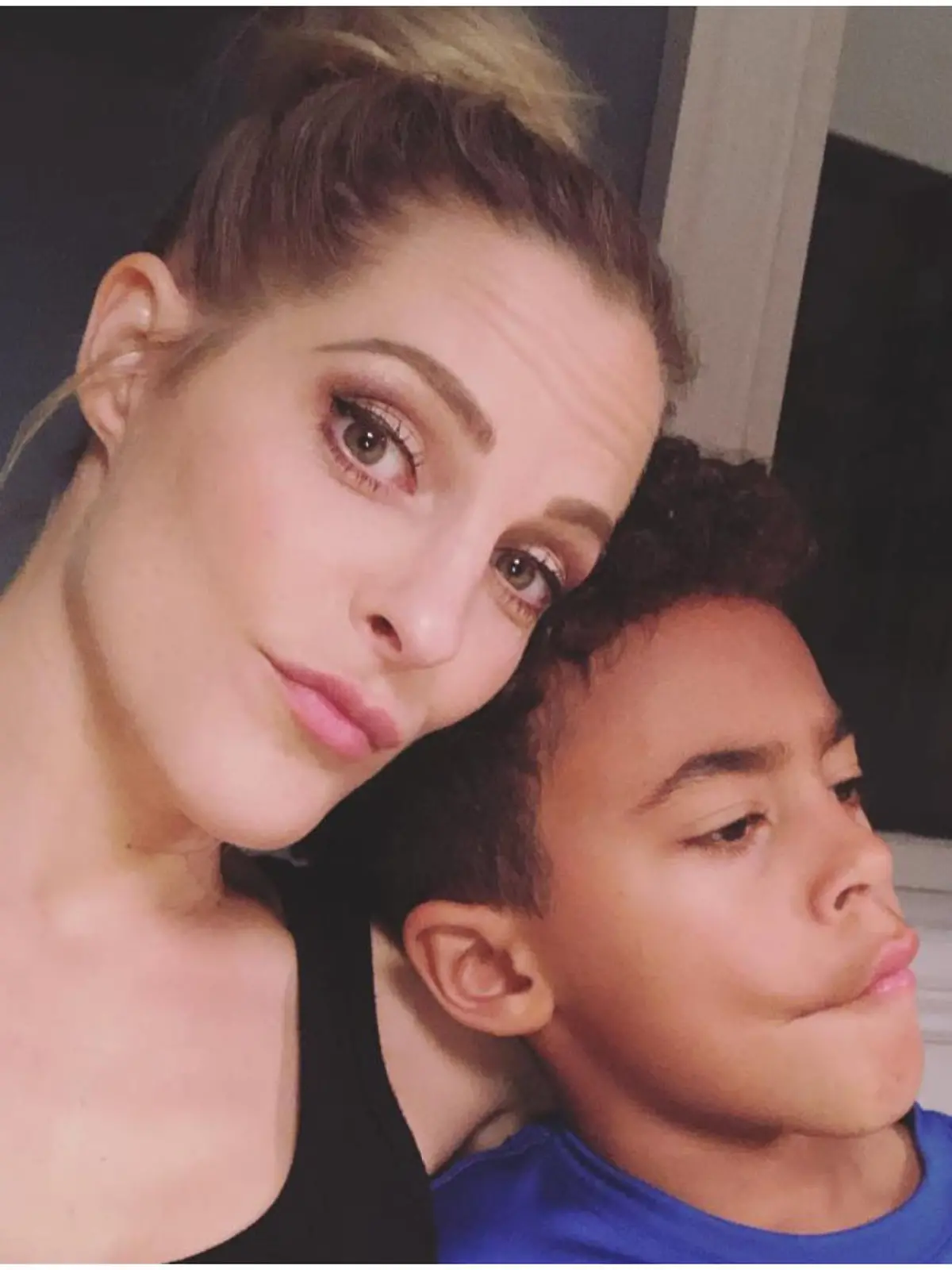 Sandy Mölling und ihr Sohn Jayden (10)