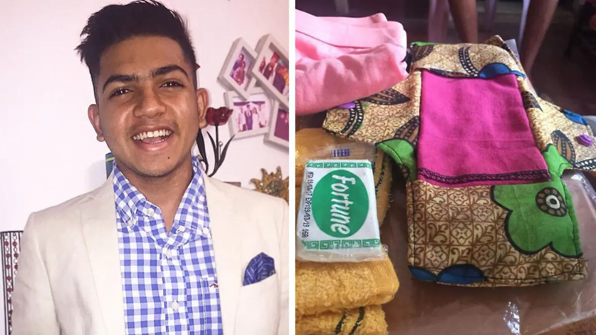 Ziyaan Virji will, dass alle Mädchen Zugang zu Hygieneartikeln haben