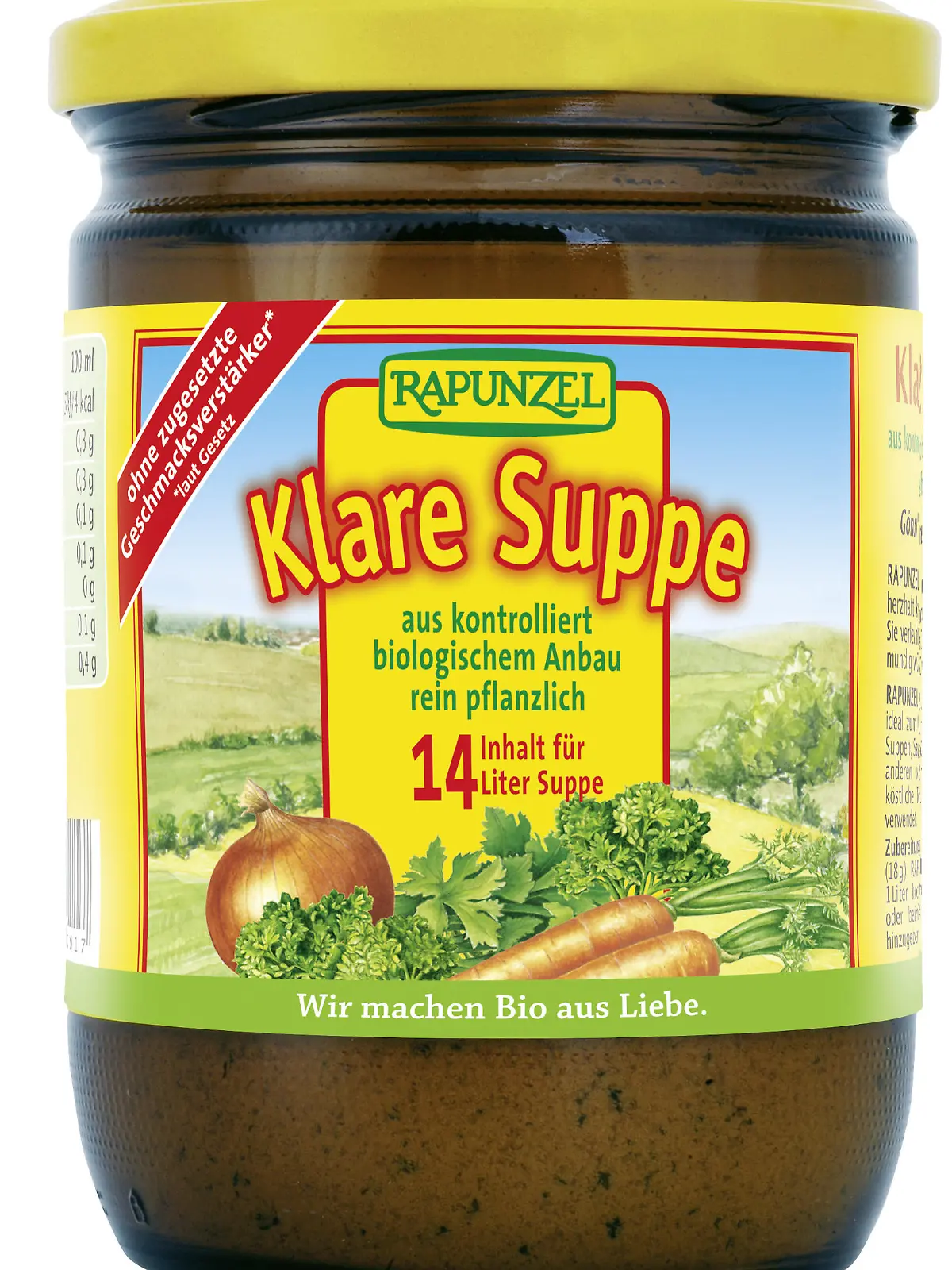 Rückruf wegen Glassplitter – Rapunzel Naturkost ruft „Rapunzel Klare Suppe“ zurück