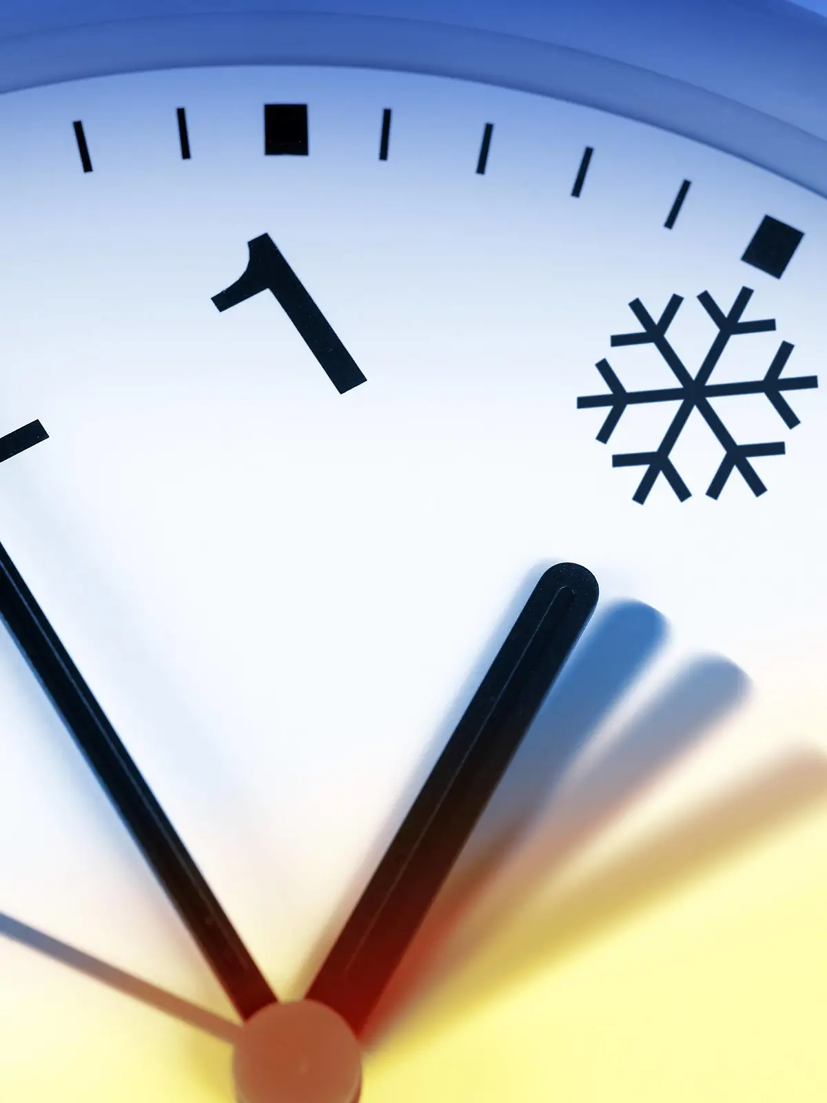 Uhr, Umstellung von Sommerzeit auf Winterzeit  