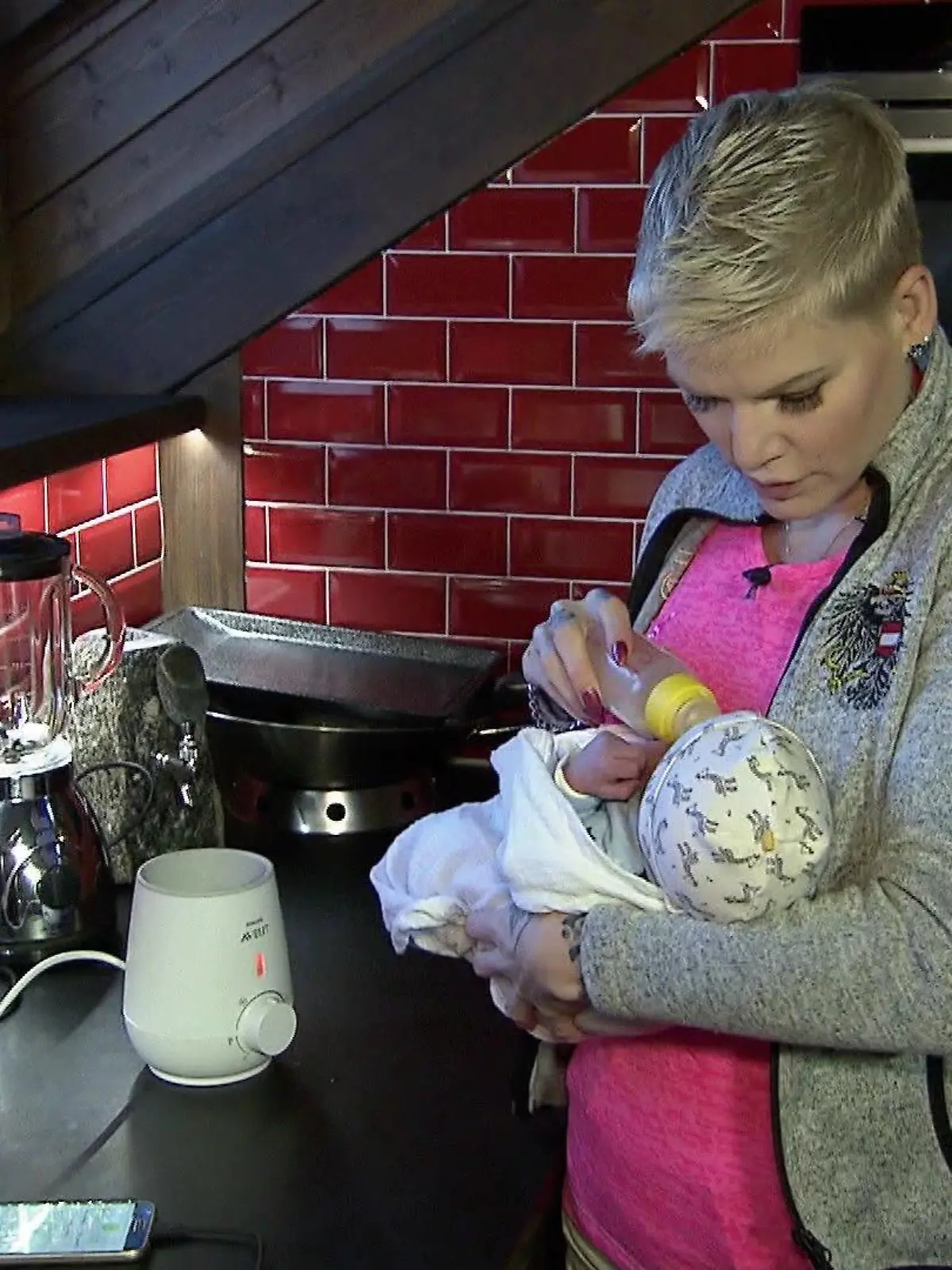 Melanie Müller weiß, wie sie Eifersucht zwischen ihrer zweijährigen Tochter und Sohn Matty vermeidet.