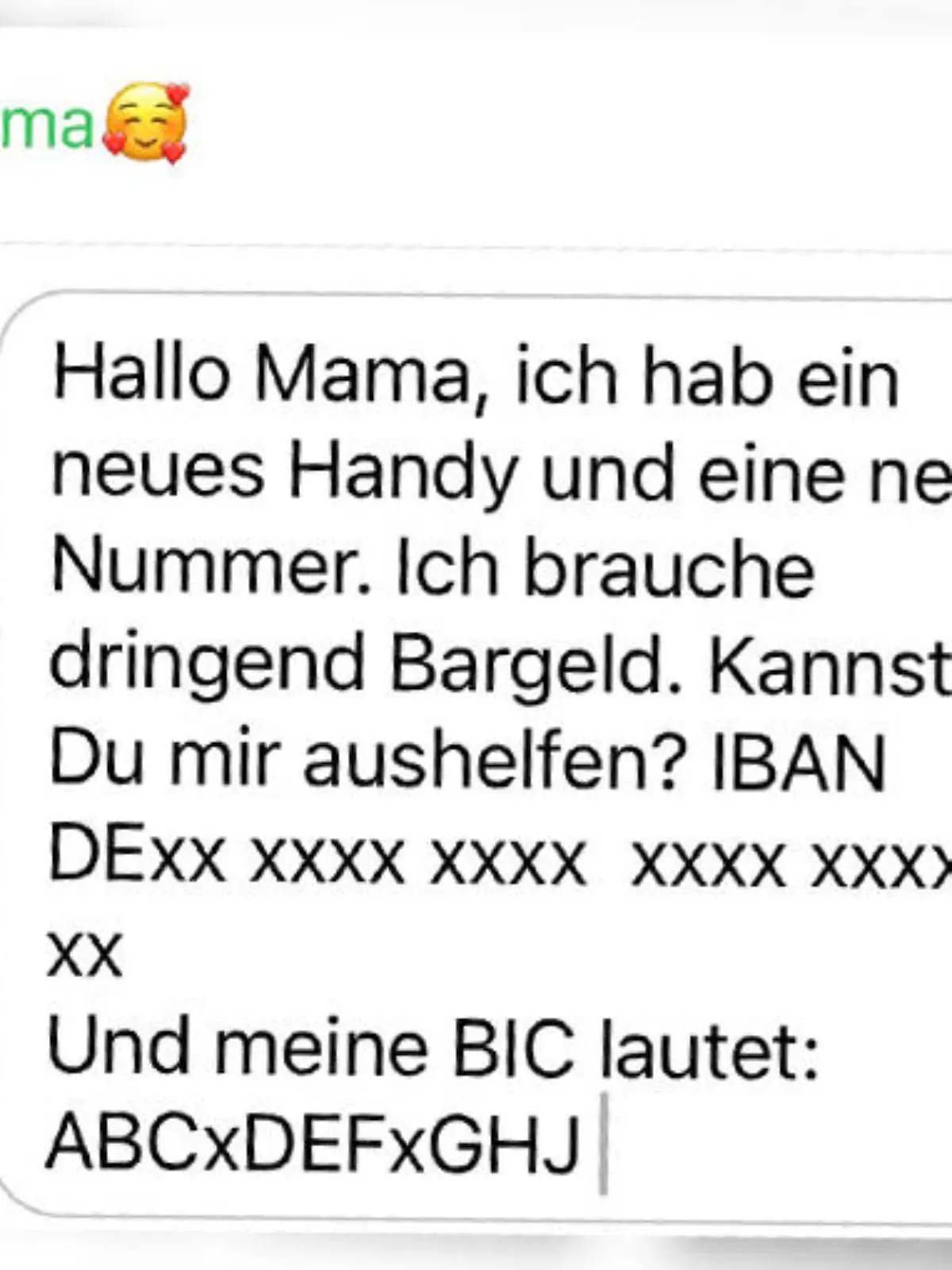 WhatsApp-Betrug