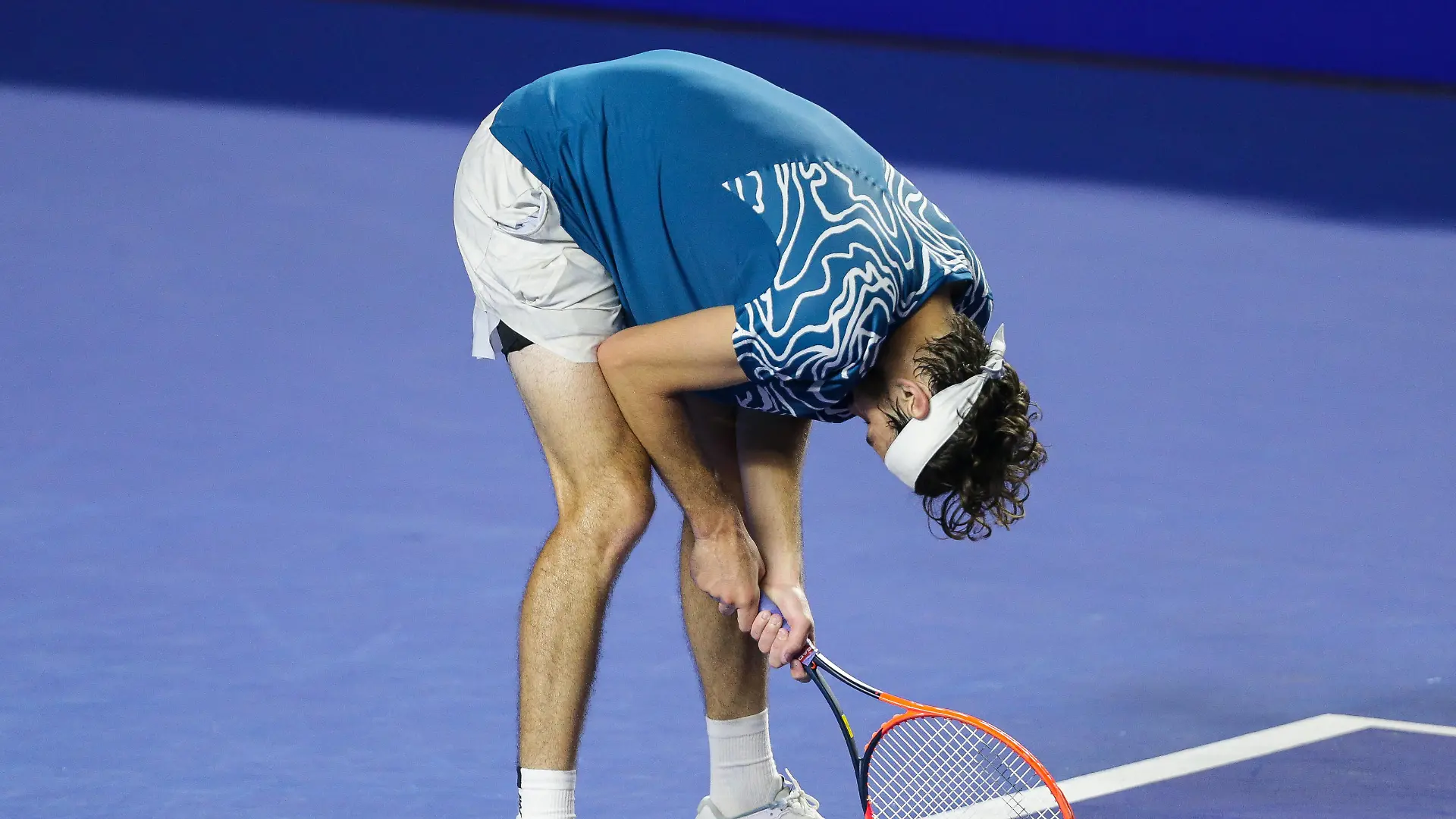 230304 -- ACAPULCO, March 4, 2023 -- Taylor Fritz of the United States reacts during the men s singles semifinal match against Tommy Paul of the United States at the 2023 ATP, Tennis Herren Mexican Open tennis tournament in Acapulco, Mexico, March 3, 2023. Photo by Francisco Canedo/Xinhua SPMEXICO-ACAPULCO-TENNIS-ATP-MEXICAN OPEN-SEMIFINALS XinxYuewei PUBLICATIONxNOTxINxCHN