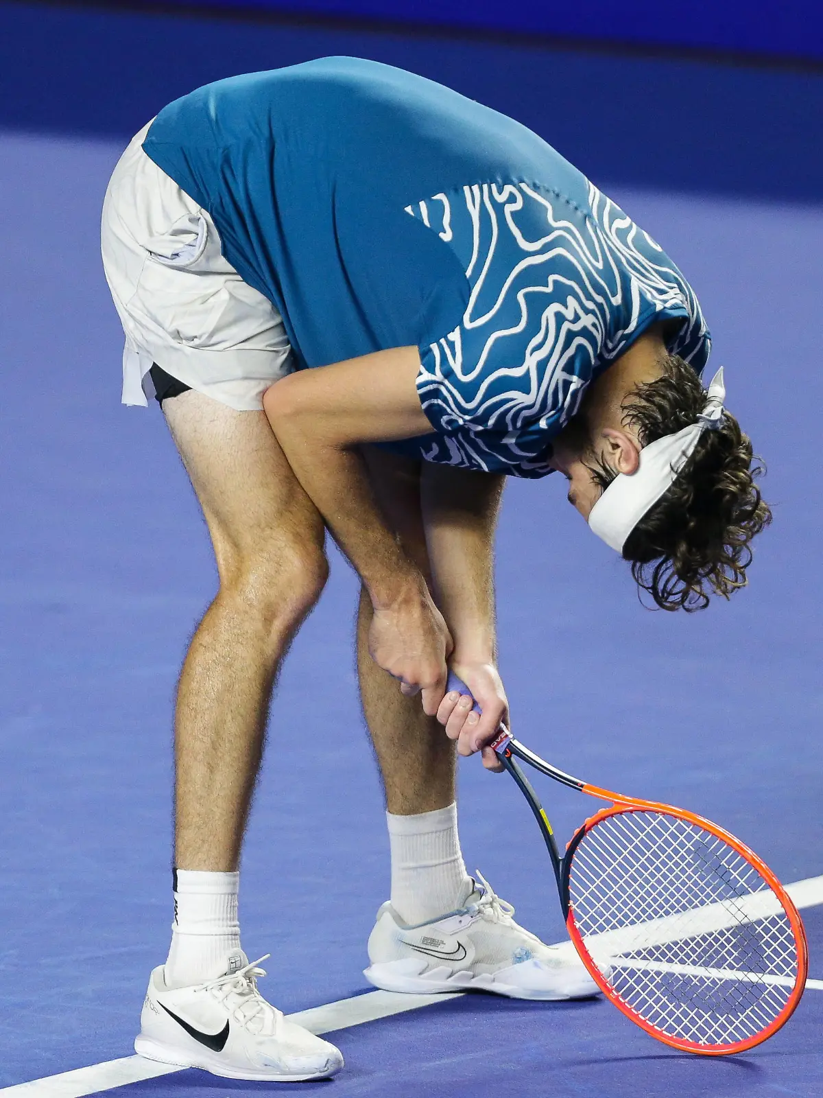 230304 -- ACAPULCO, March 4, 2023 -- Taylor Fritz of the United States reacts during the men s singles semifinal match against Tommy Paul of the United States at the 2023 ATP, Tennis Herren Mexican Open tennis tournament in Acapulco, Mexico, March 3, 2023. Photo by Francisco Canedo/Xinhua SPMEXICO-ACAPULCO-TENNIS-ATP-MEXICAN OPEN-SEMIFINALS XinxYuewei PUBLICATIONxNOTxINxCHN