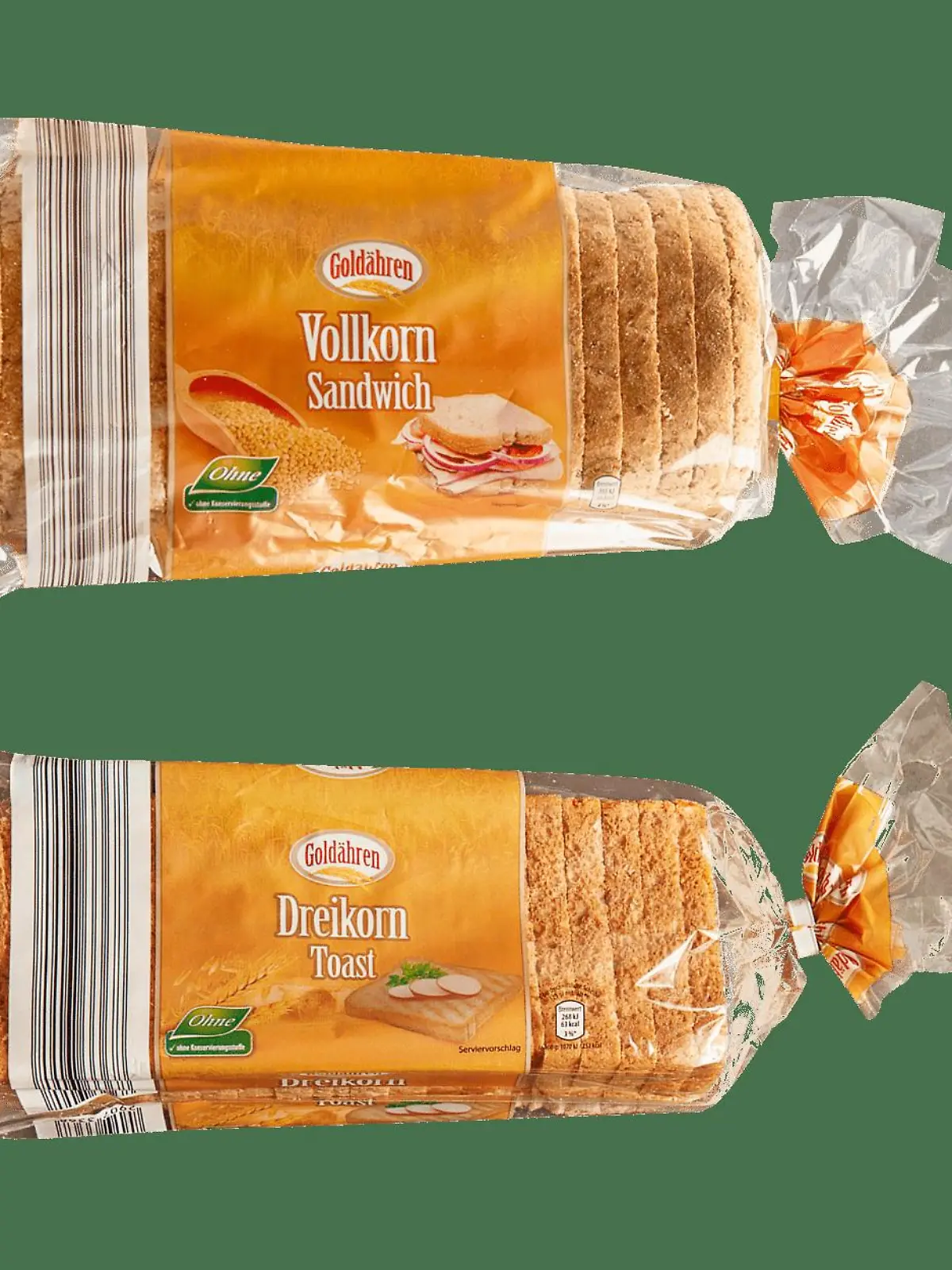 Produktbild zurückgerufener Toast bei Aldi.