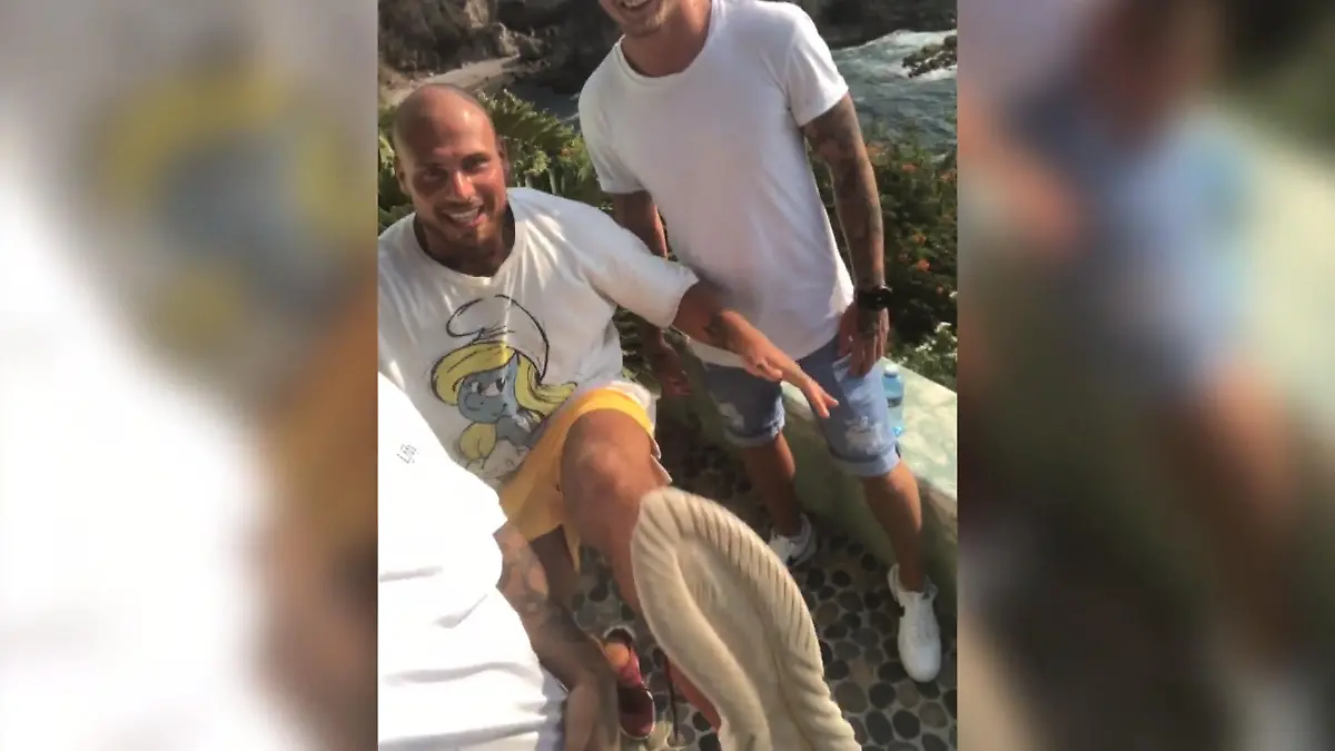 Die Jungs erklären ihre heftigen Gesten Miguel, Salvatore und Kevin