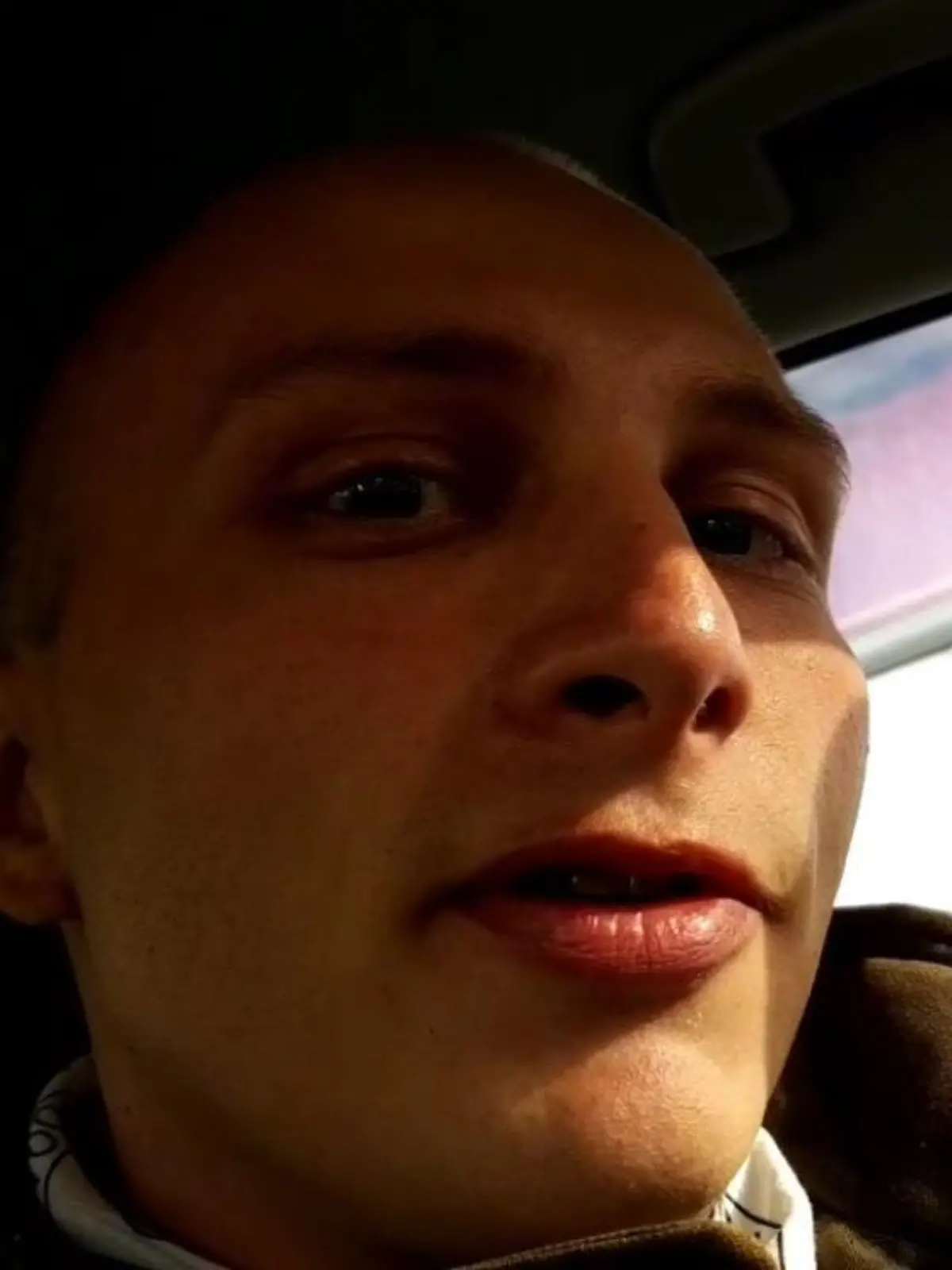 Amokläufer Stephan B. in seinem Auto