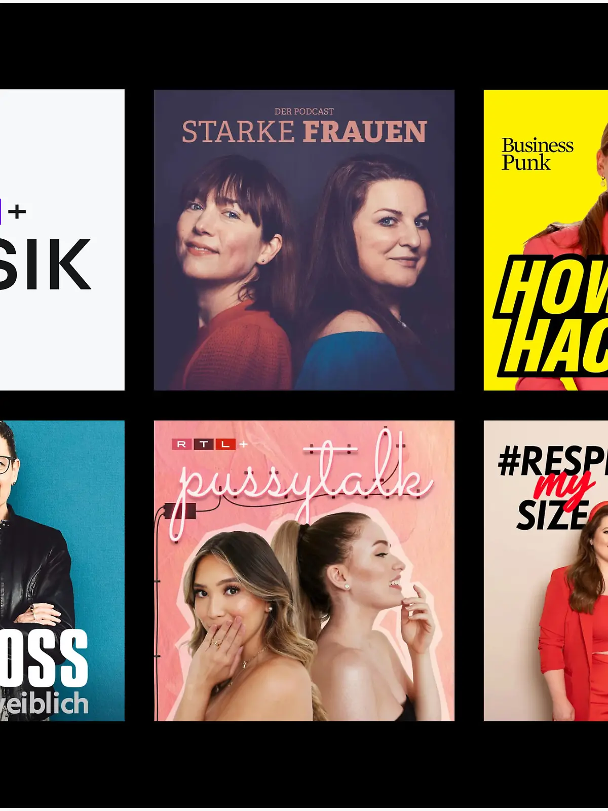 "Celebrate Women"-Podcasts auf RTL+