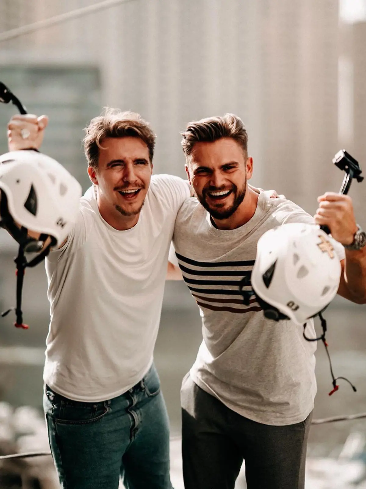 David Friedrich und Johannes Haller in Dubai
