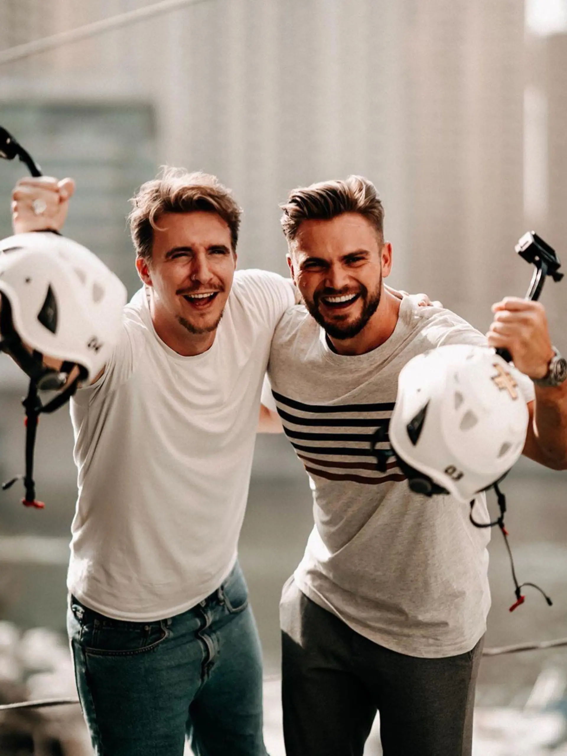 David Friedrich und Johannes Haller in Dubai