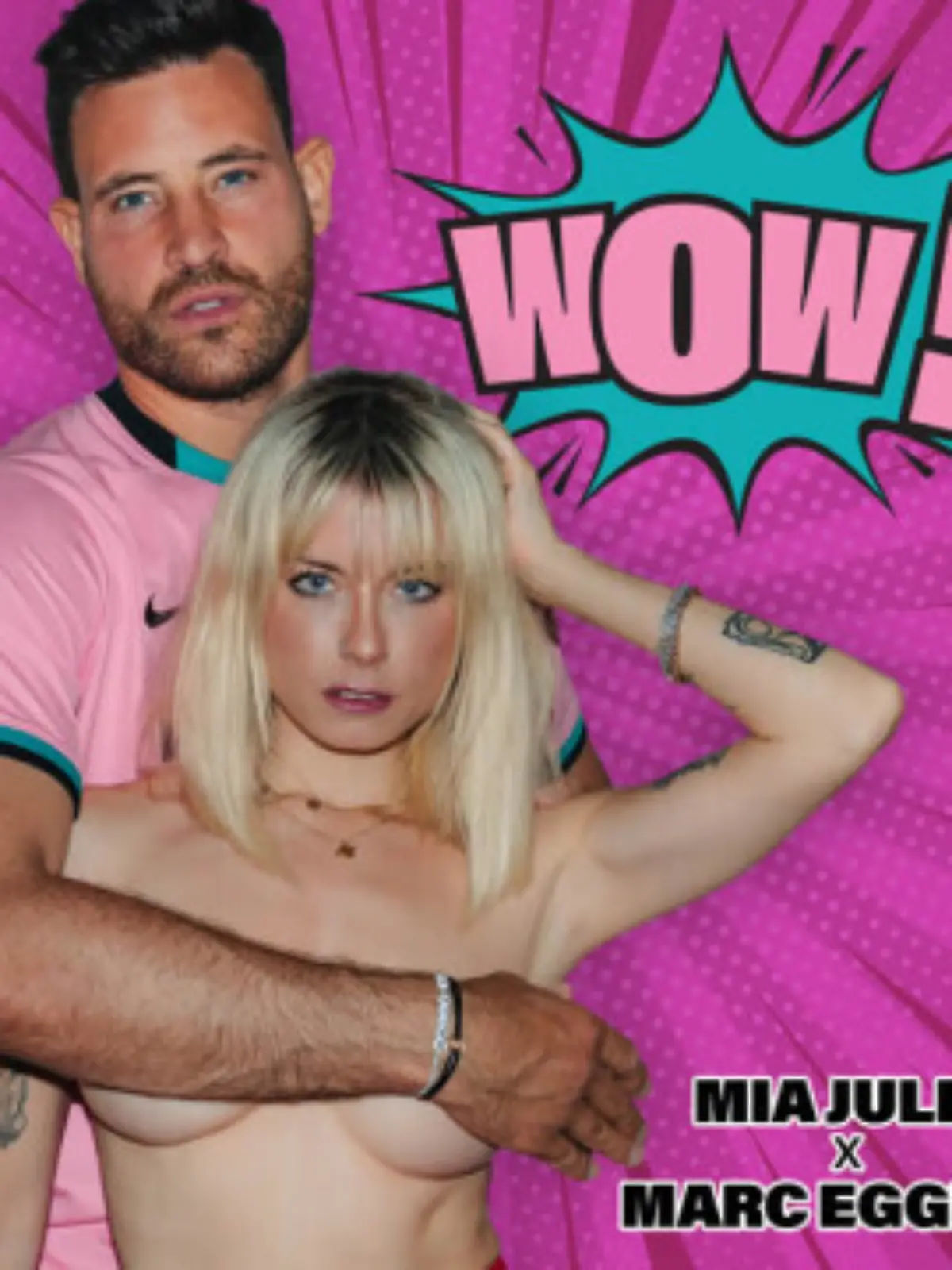 Ein heißes Duo! Mia Julia mit Ballermann-Kollege Marc Eggers. 