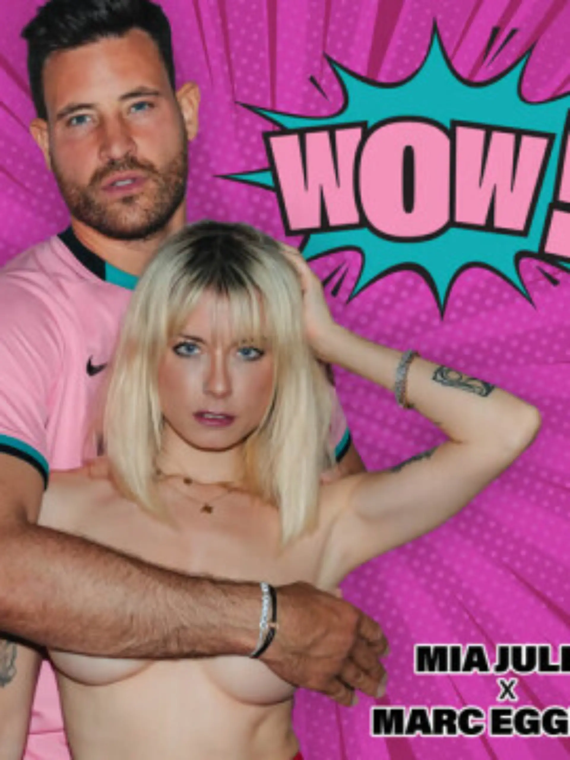 Ein heißes Duo! Mia Julia mit Ballermann-Kollege Marc Eggers.