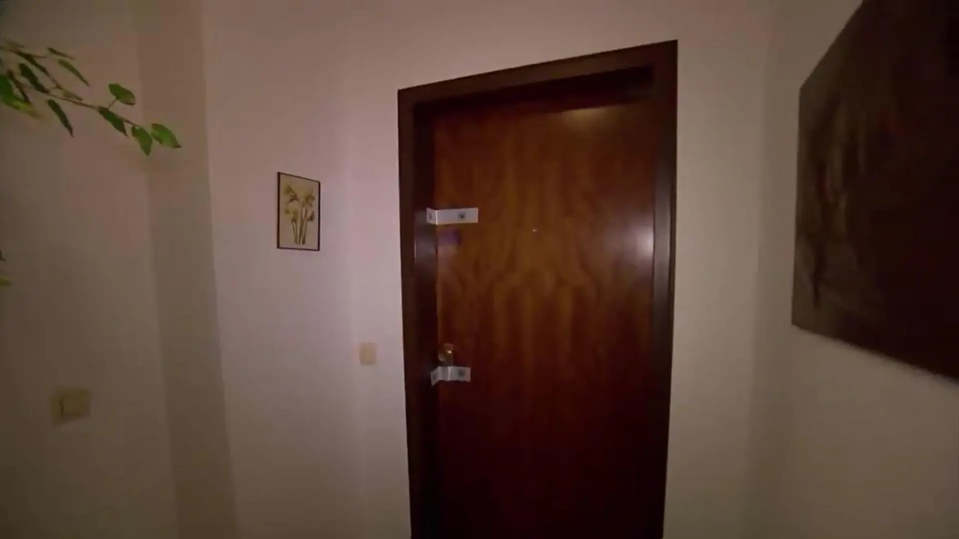 In dieser Wohnung wurde der Rentner gefunden.