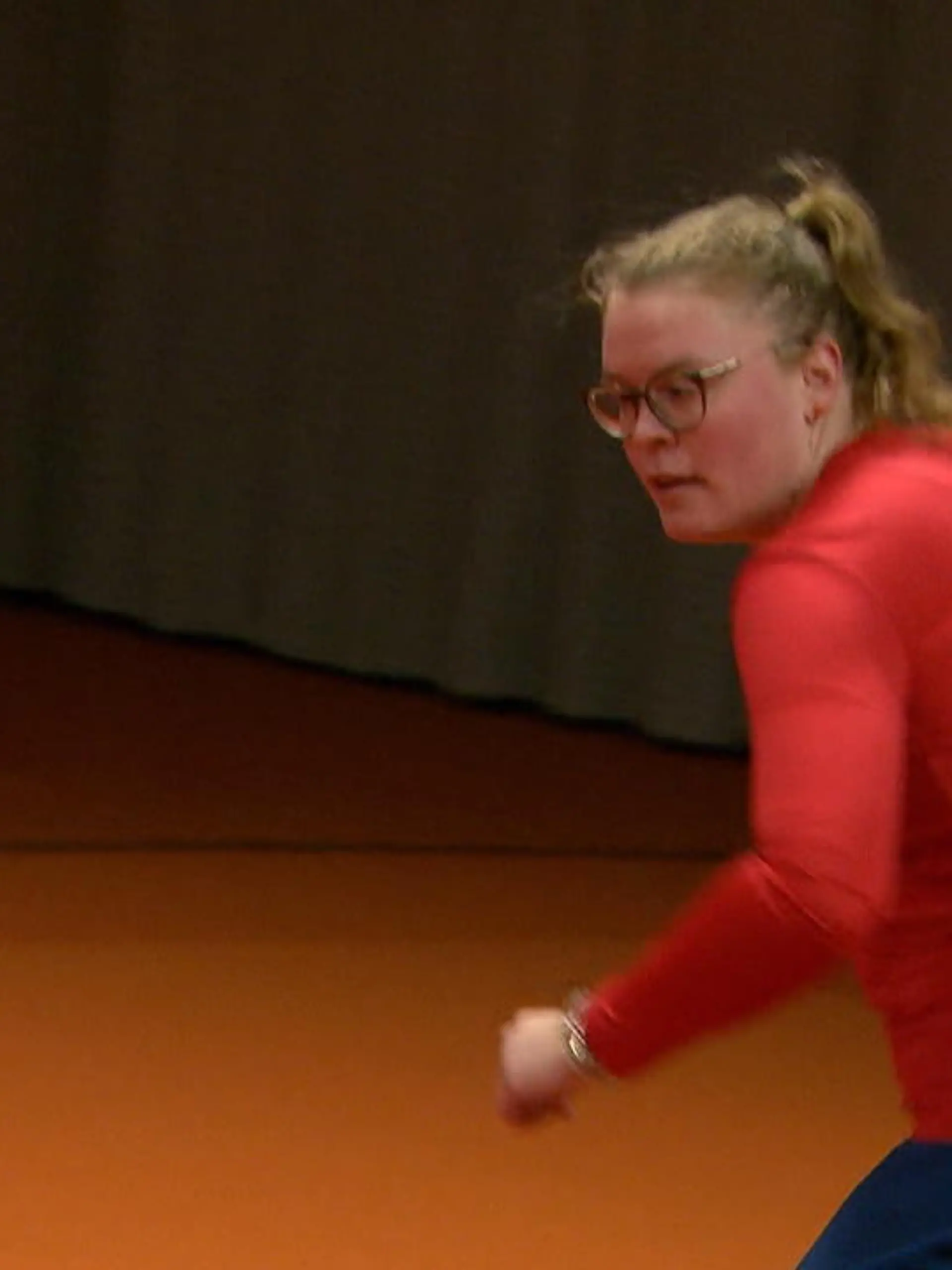 Bild zu: "Weltmeisterin im Blindentennis"