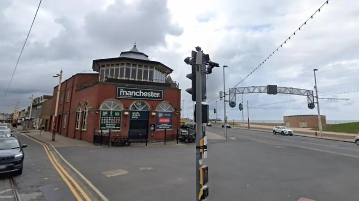 Vor diesem Pub in Blackpool kam es zu der folgenschweren Schlägerei.